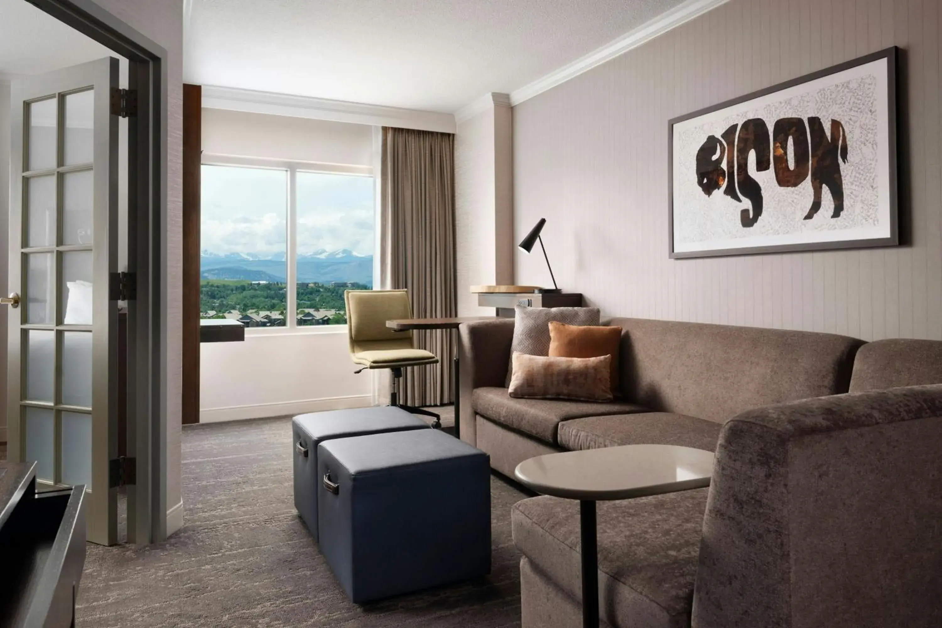 One-Bedroom King Suite with Sofa Bed - Hearing Accessible in Renaissance Boulder Flatiron Hotel One-Bedroom King Suite with Sofa Bed - Hearing Accessible in Renaissance Boulder Flatiron Hotel