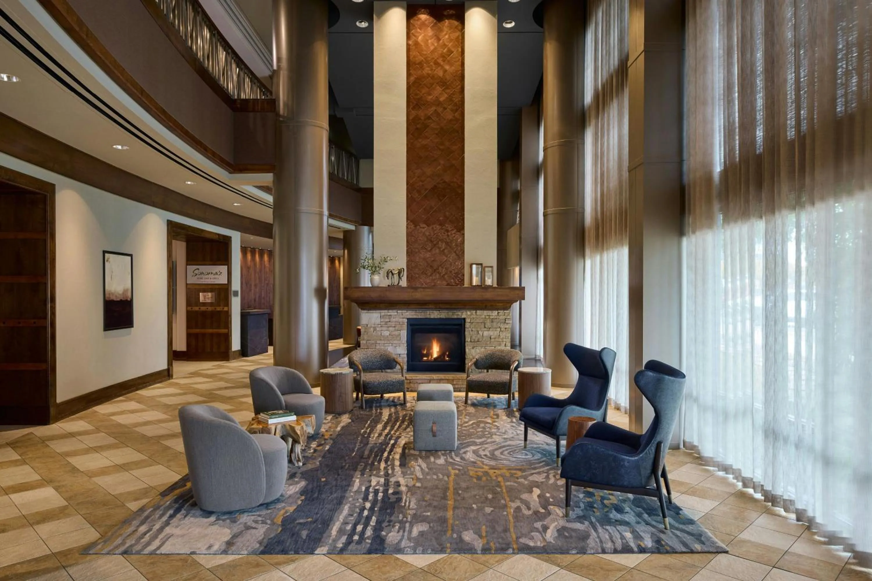 Lobby or reception in Denver Marriott South at Park Meadows