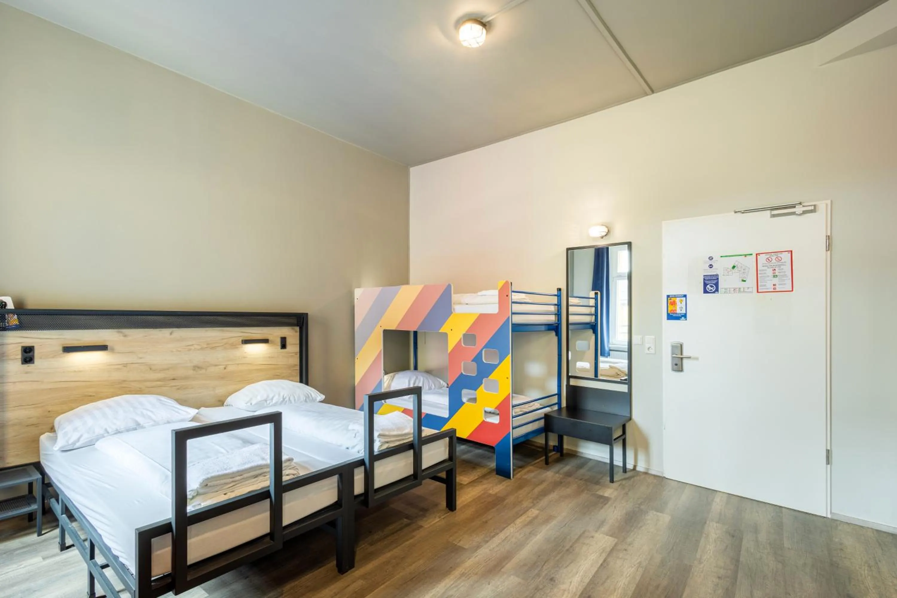 Bed in a&o Dortmund Hauptbahnhof