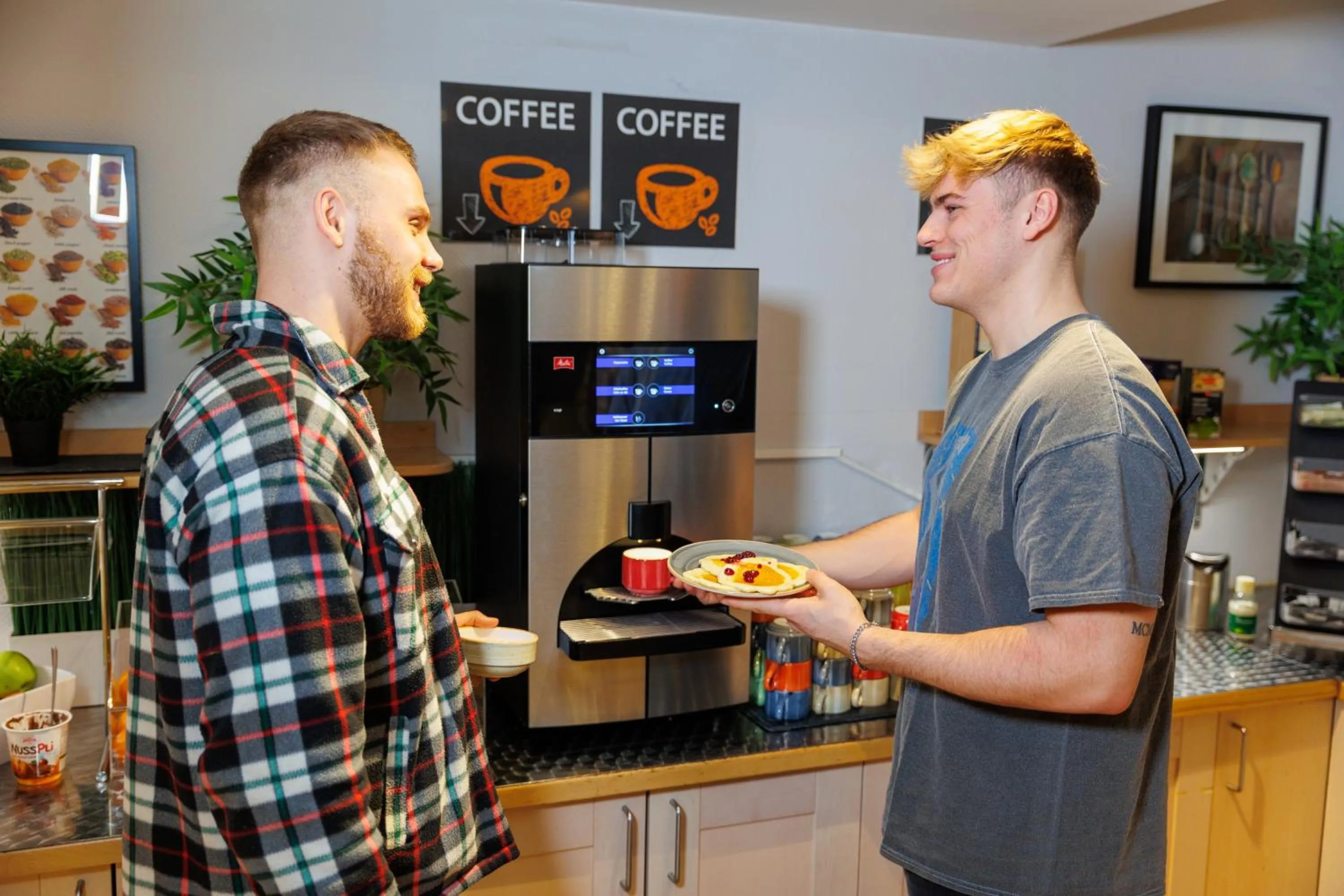 Breakfast in a&o Dortmund Hauptbahnhof