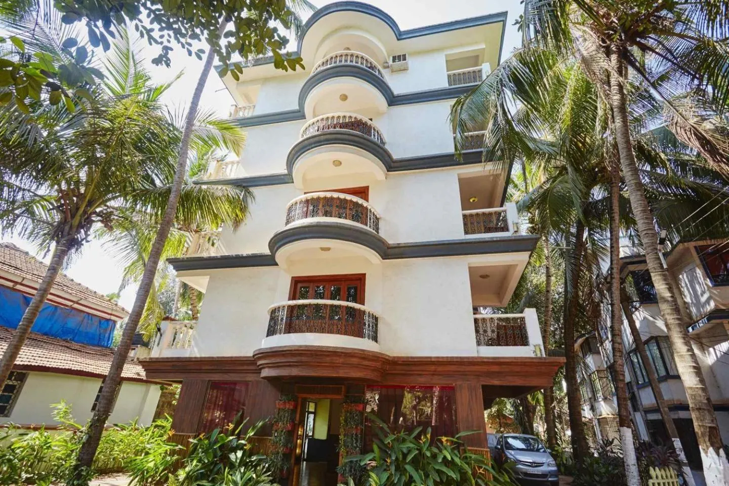 Property building in The Camelot Beach Resort - Baga