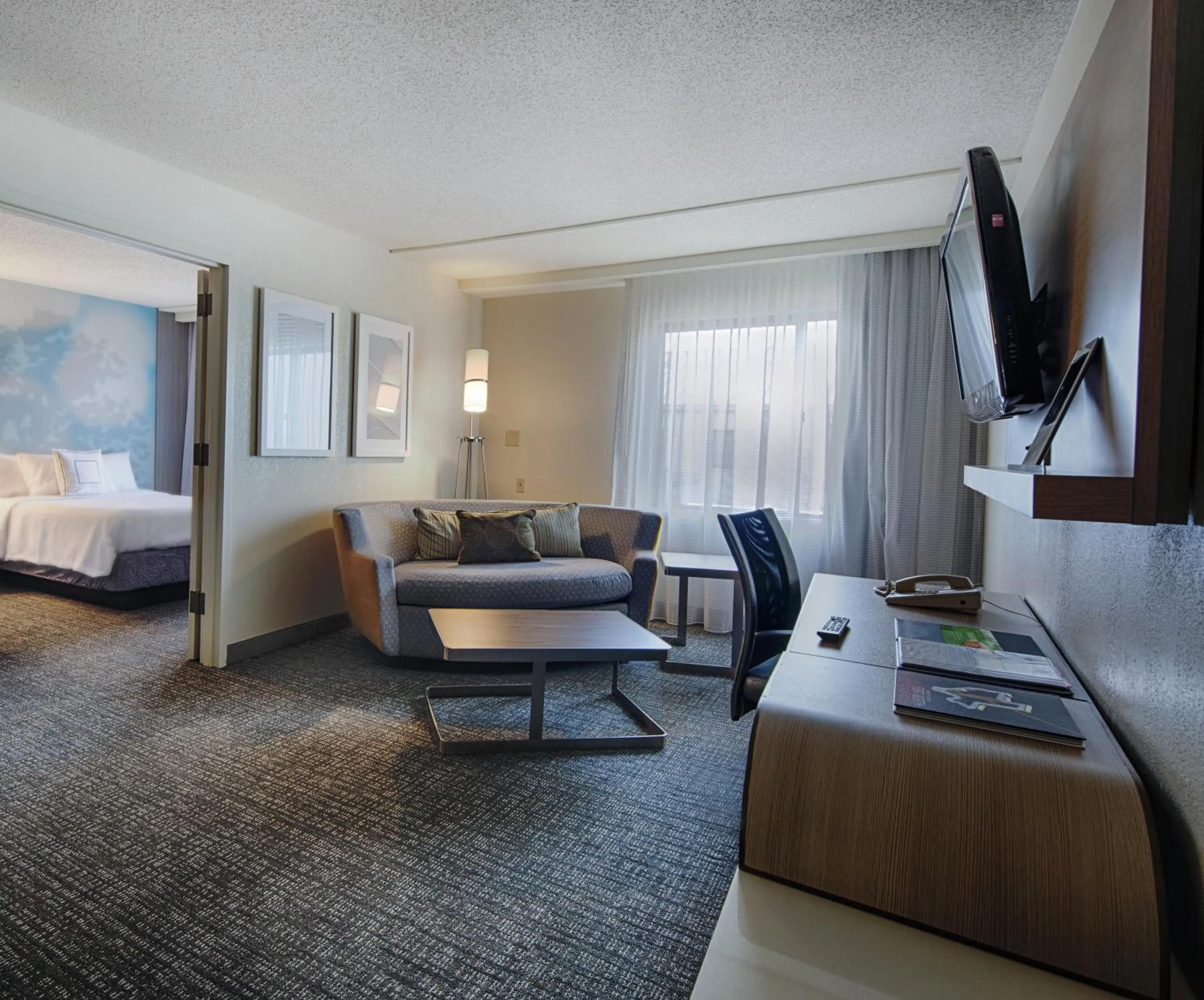 Bedroom, Bed in Courtyard by Marriott Dallas DFW Airport North/Irving