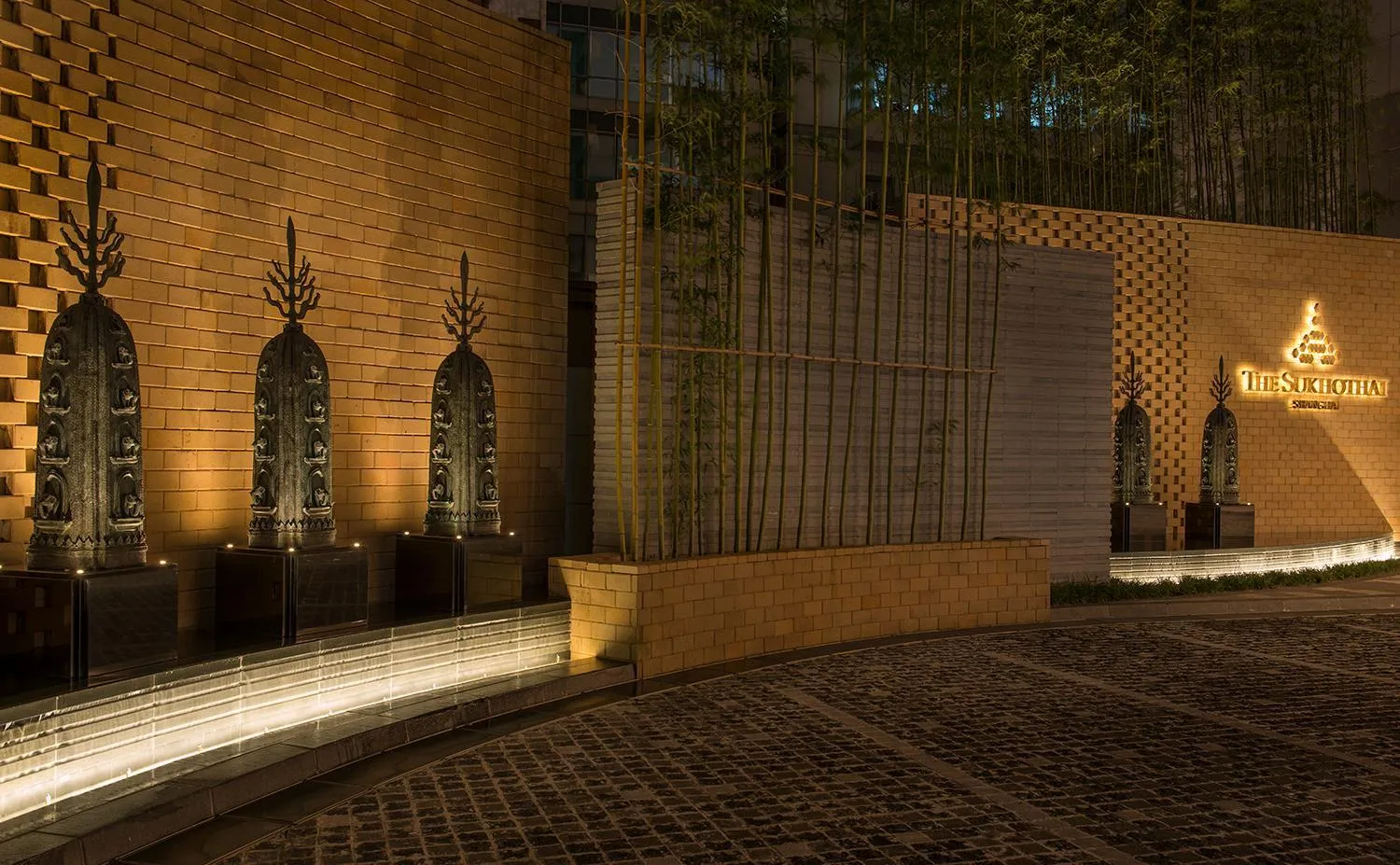 Facade/entrance in The Sukhothai Shanghai