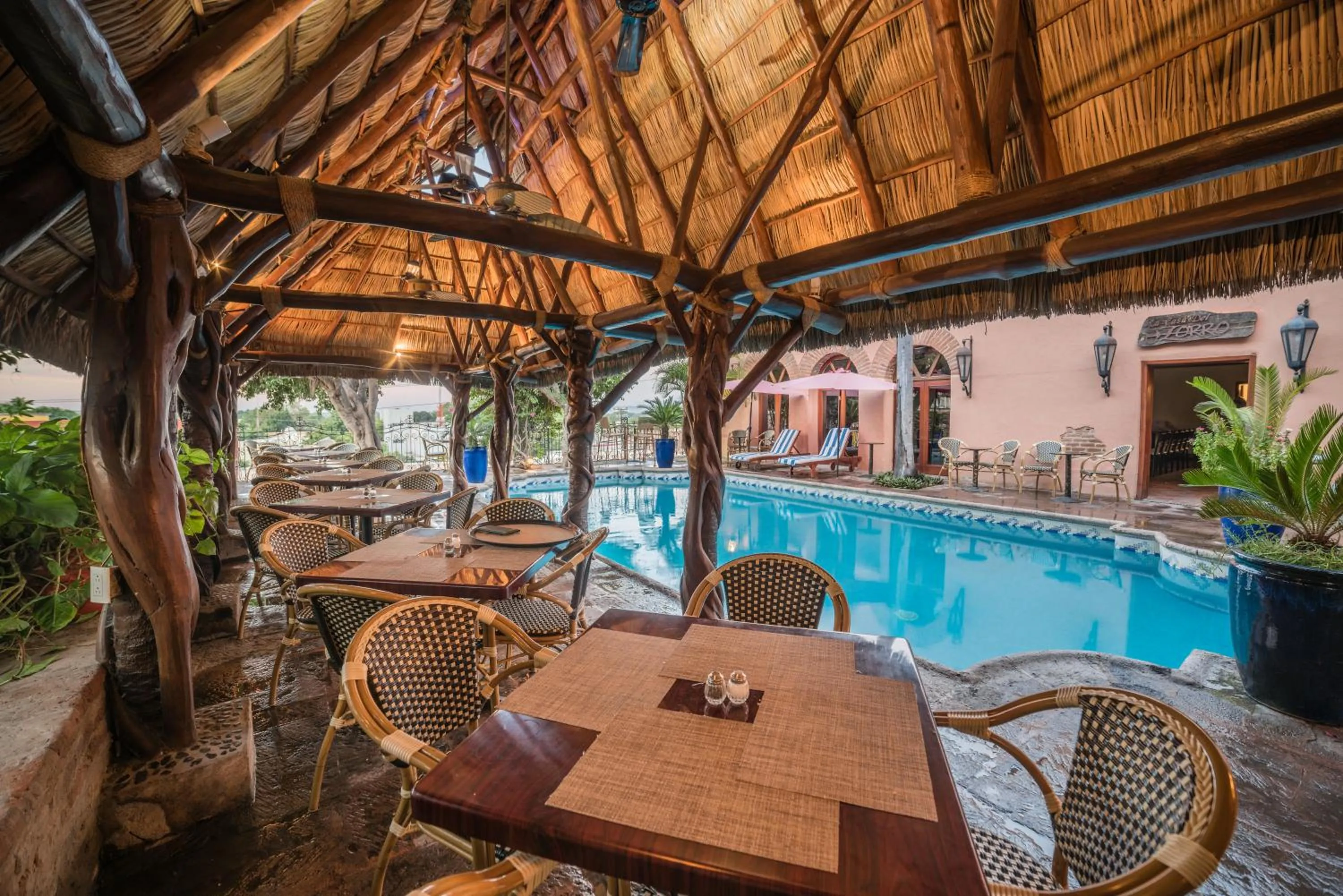 Balcony/Terrace in Hotel Posada del Hidalgo - Balderrama Hotel Collection