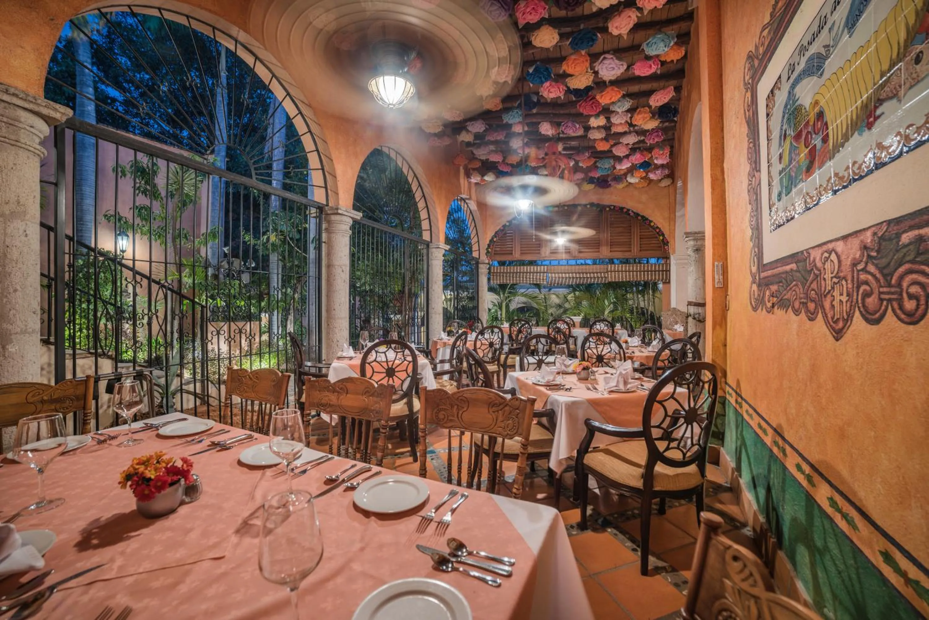 Restaurant/places to eat in Hotel Posada del Hidalgo - Balderrama Hotel Collection