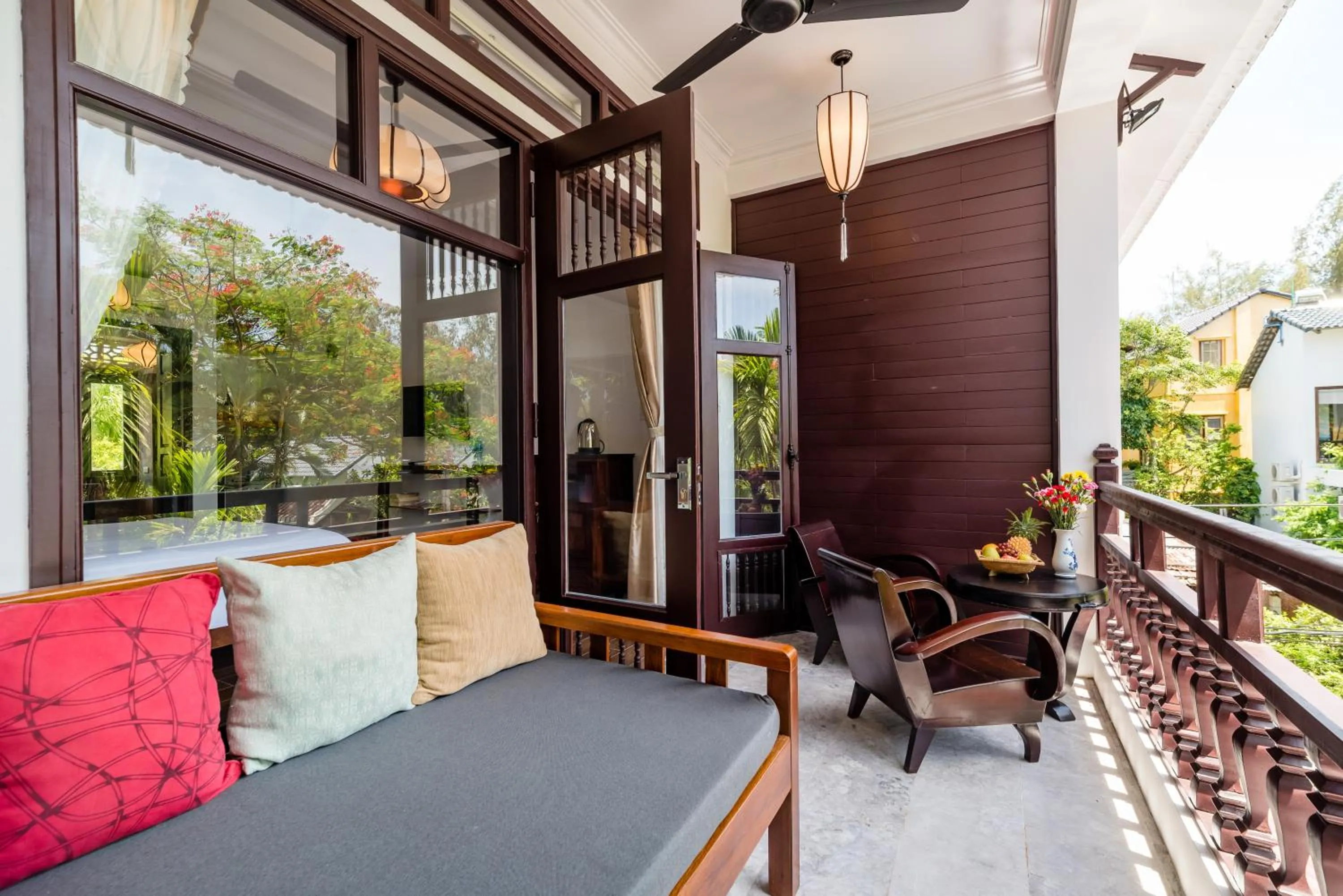 Patio in An Bang Coco Villa