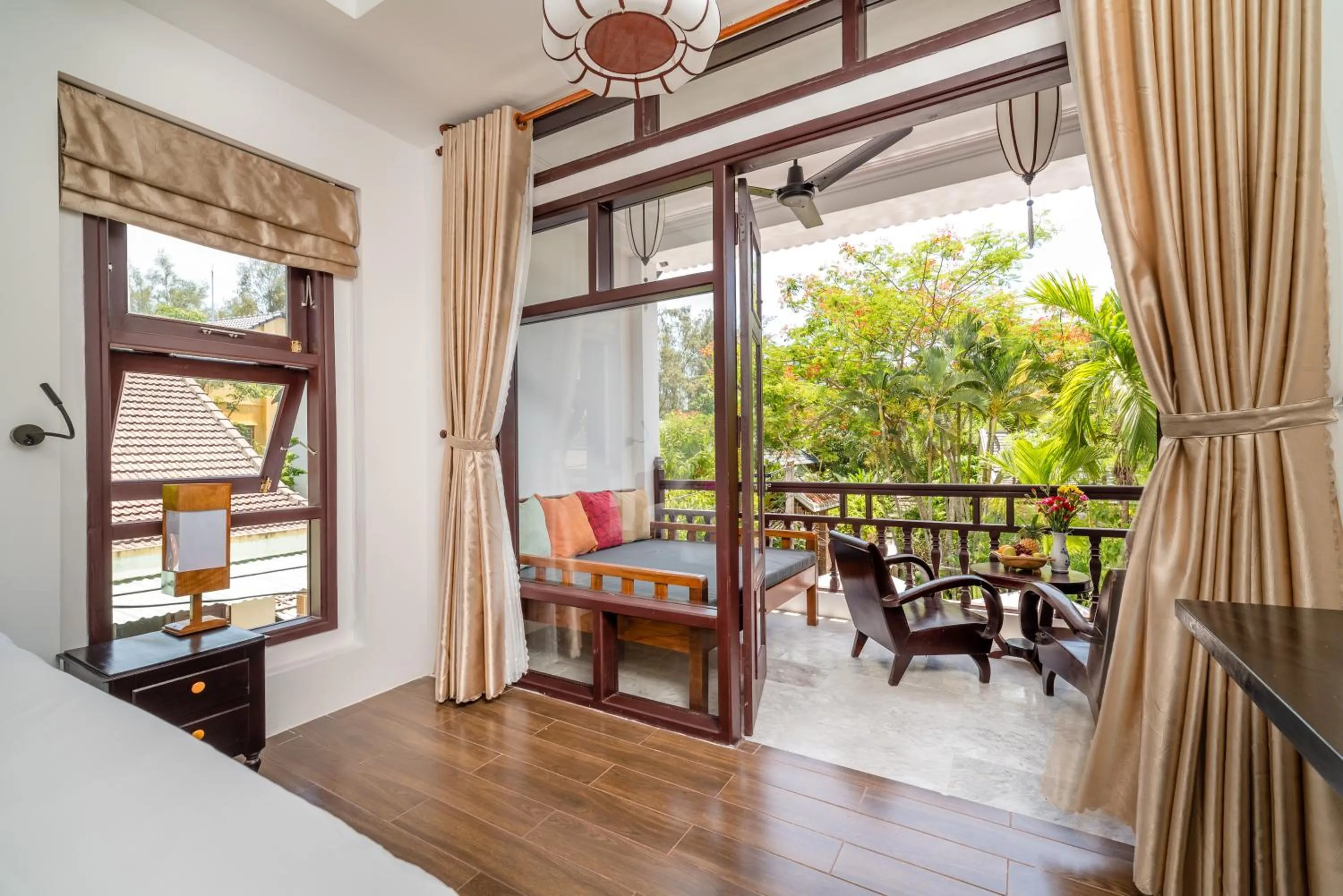 Balcony/Terrace in An Bang Coco Villa