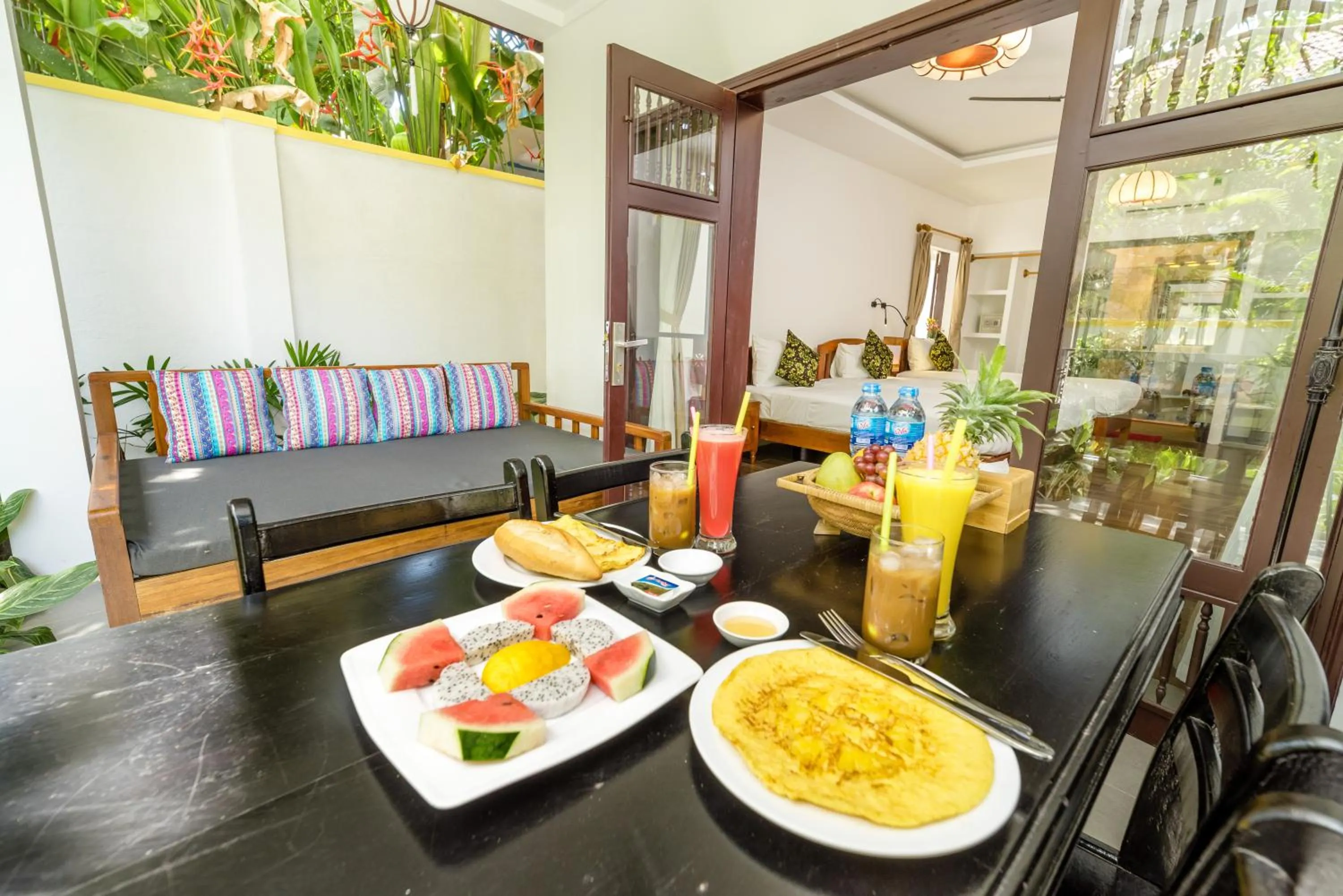 Balcony/Terrace in An Bang Coco Villa