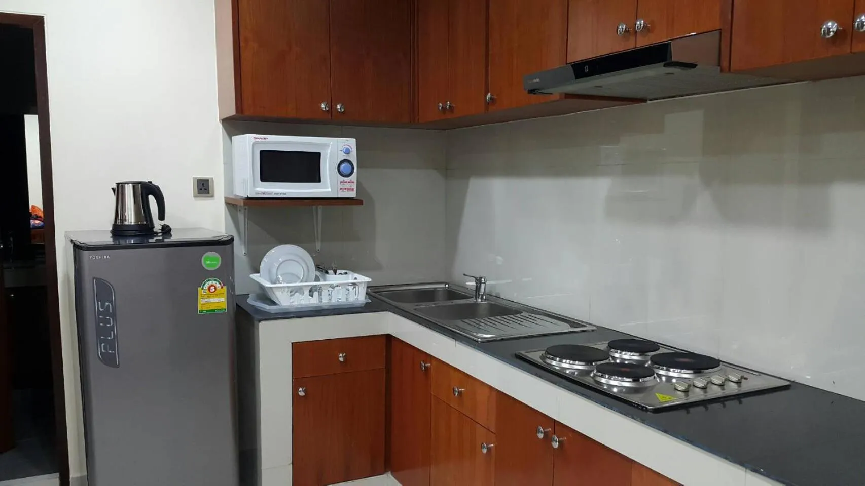 Kitchen or kitchenette in The Supara