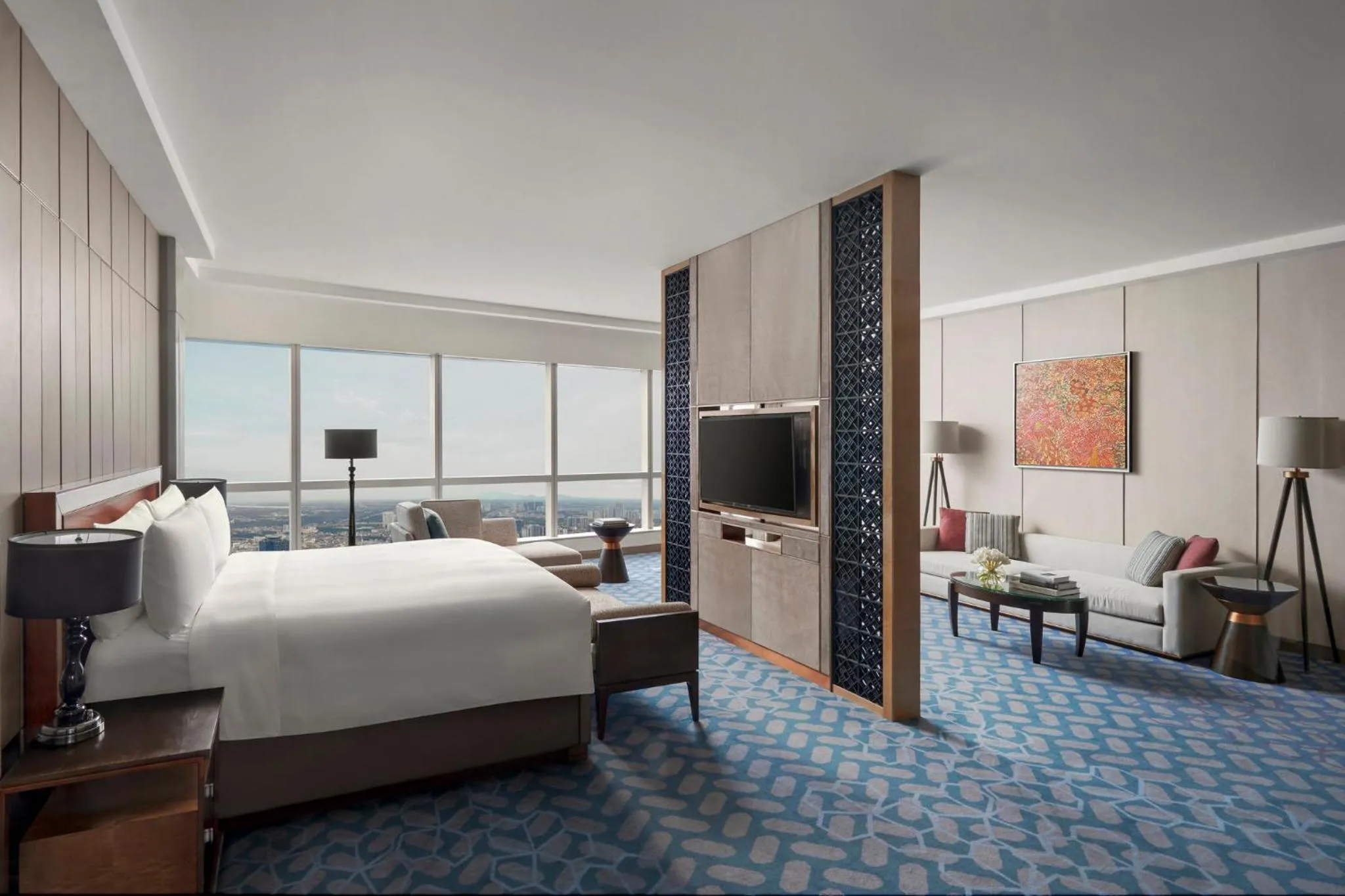 Bedroom, Bed in InterContinental Hanoi Landmark72 by IHG