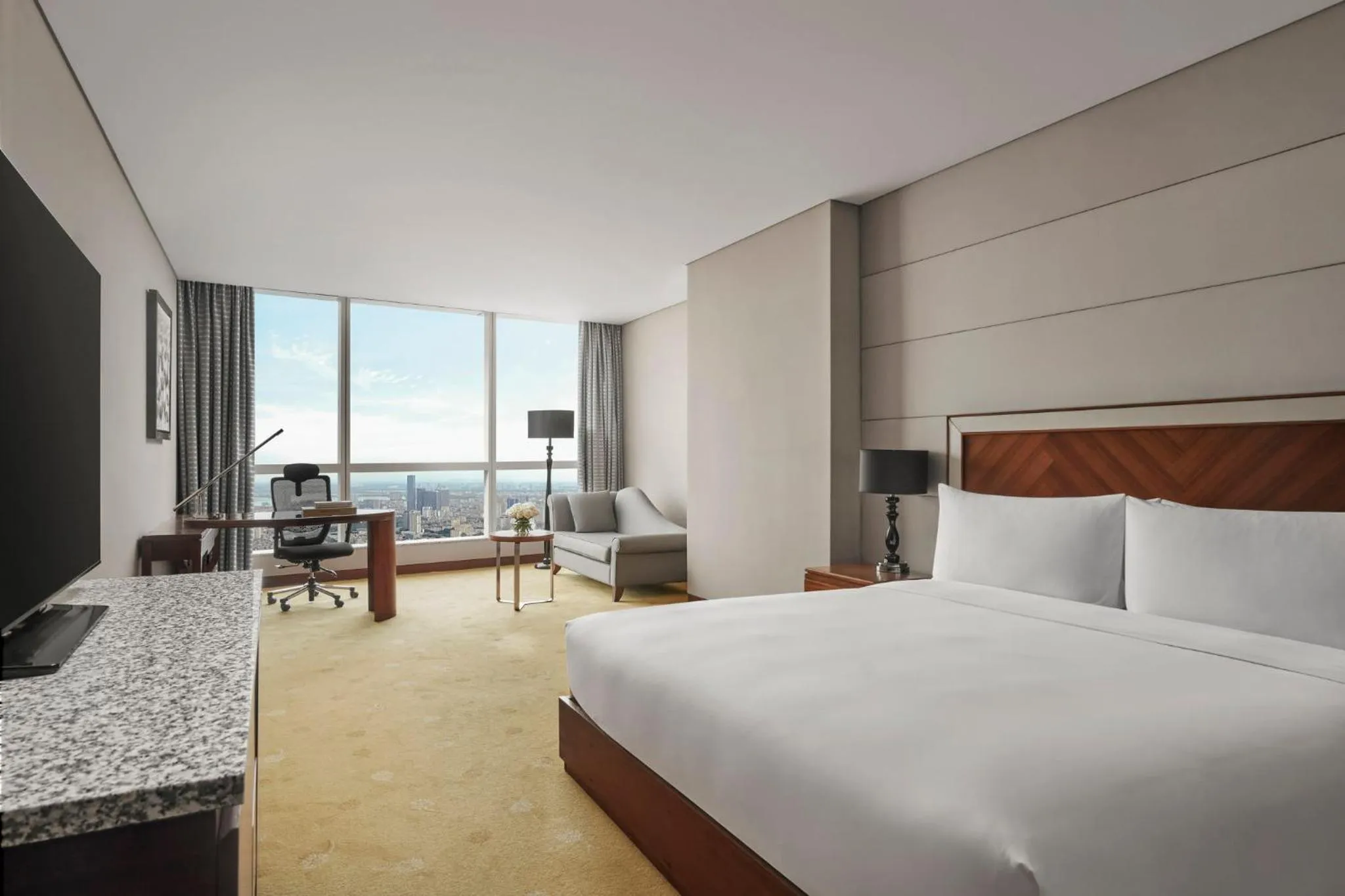 Photo of the whole room, Bed in InterContinental Hanoi Landmark72 by IHG