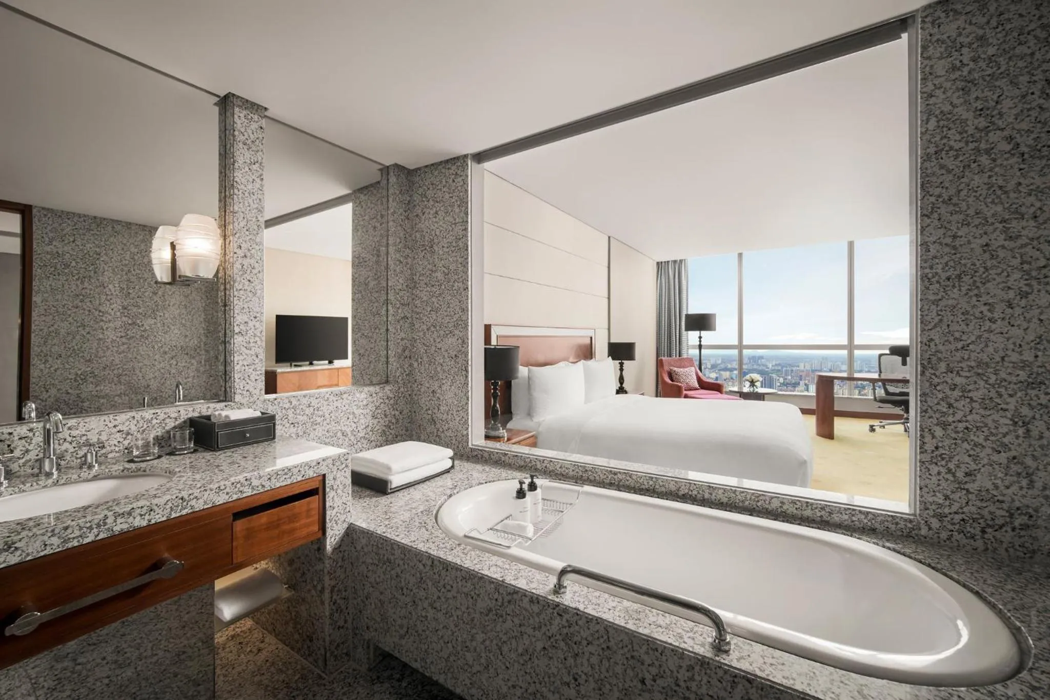 Photo of the whole room, Bed in InterContinental Hanoi Landmark72 by IHG