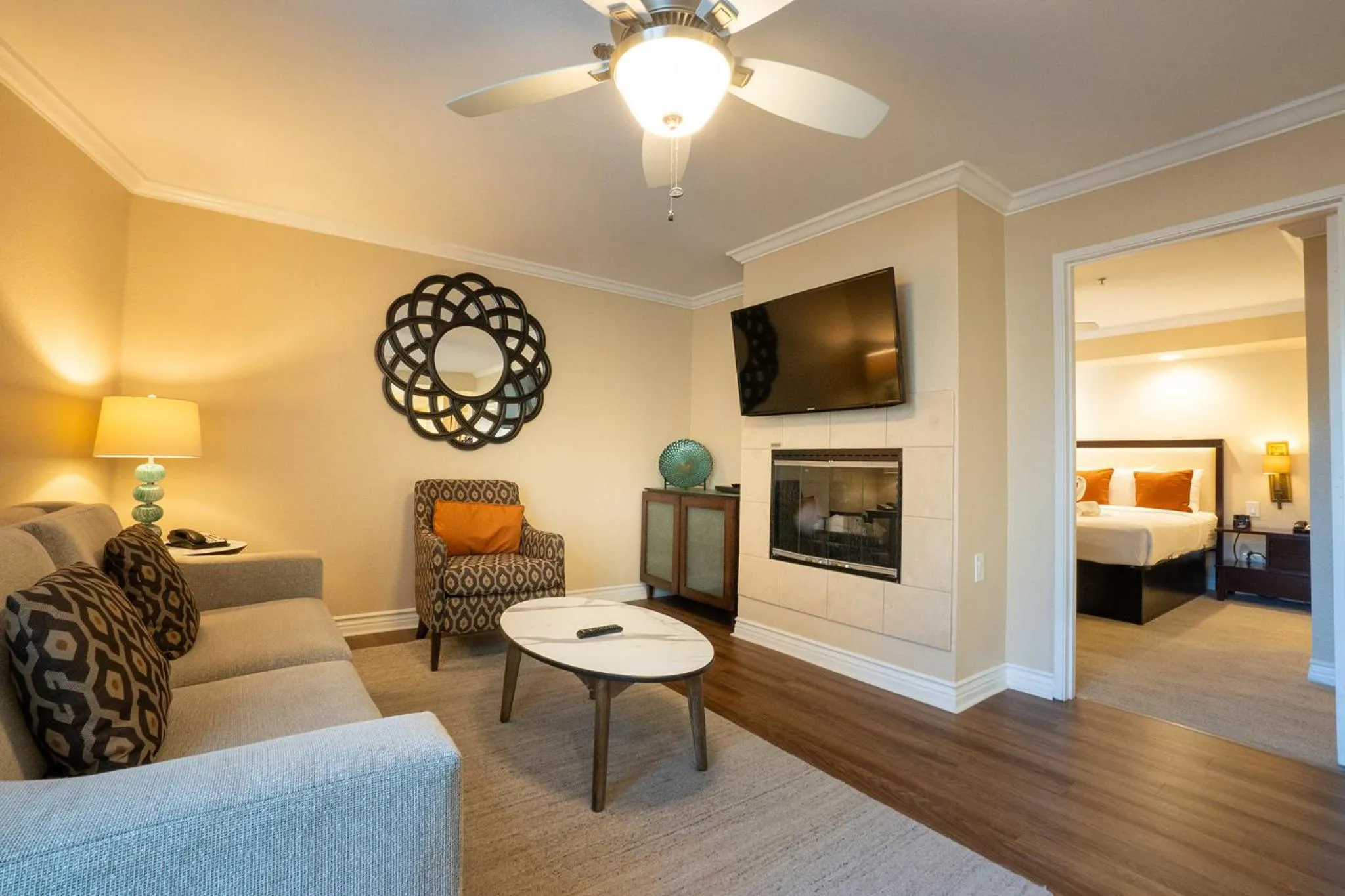Living room in Coronado Beach Resort