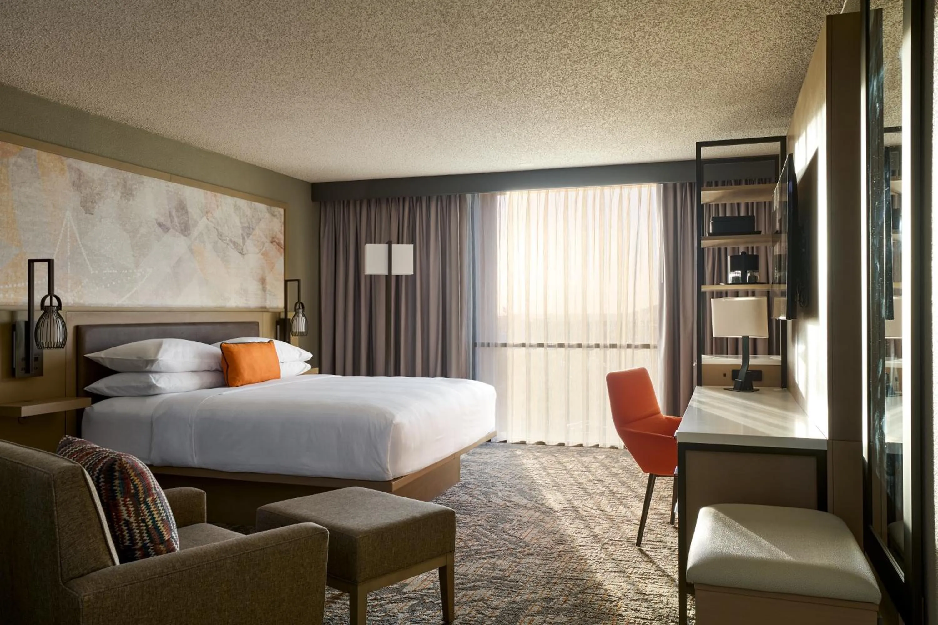 Bed in Marriott El Paso