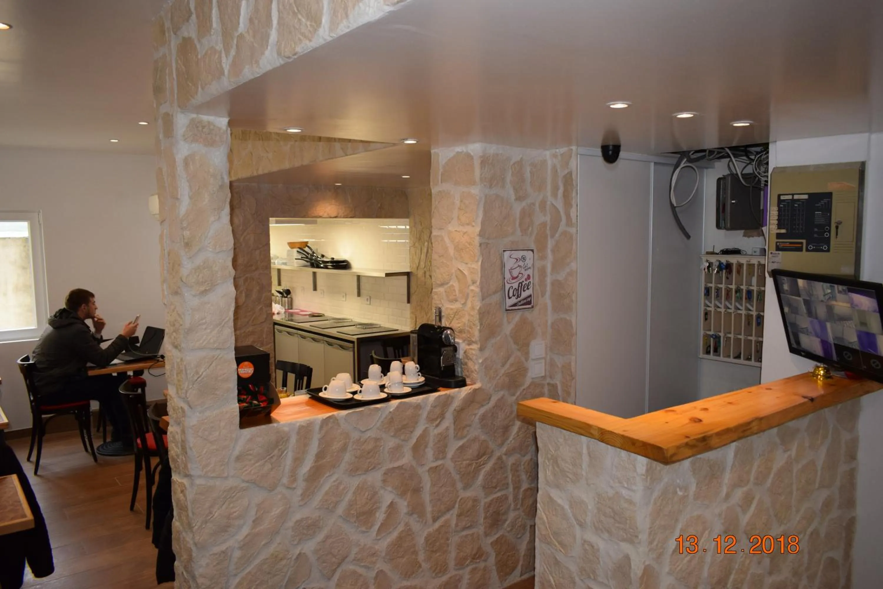 Lobby or reception in Hôtel Lyonnais