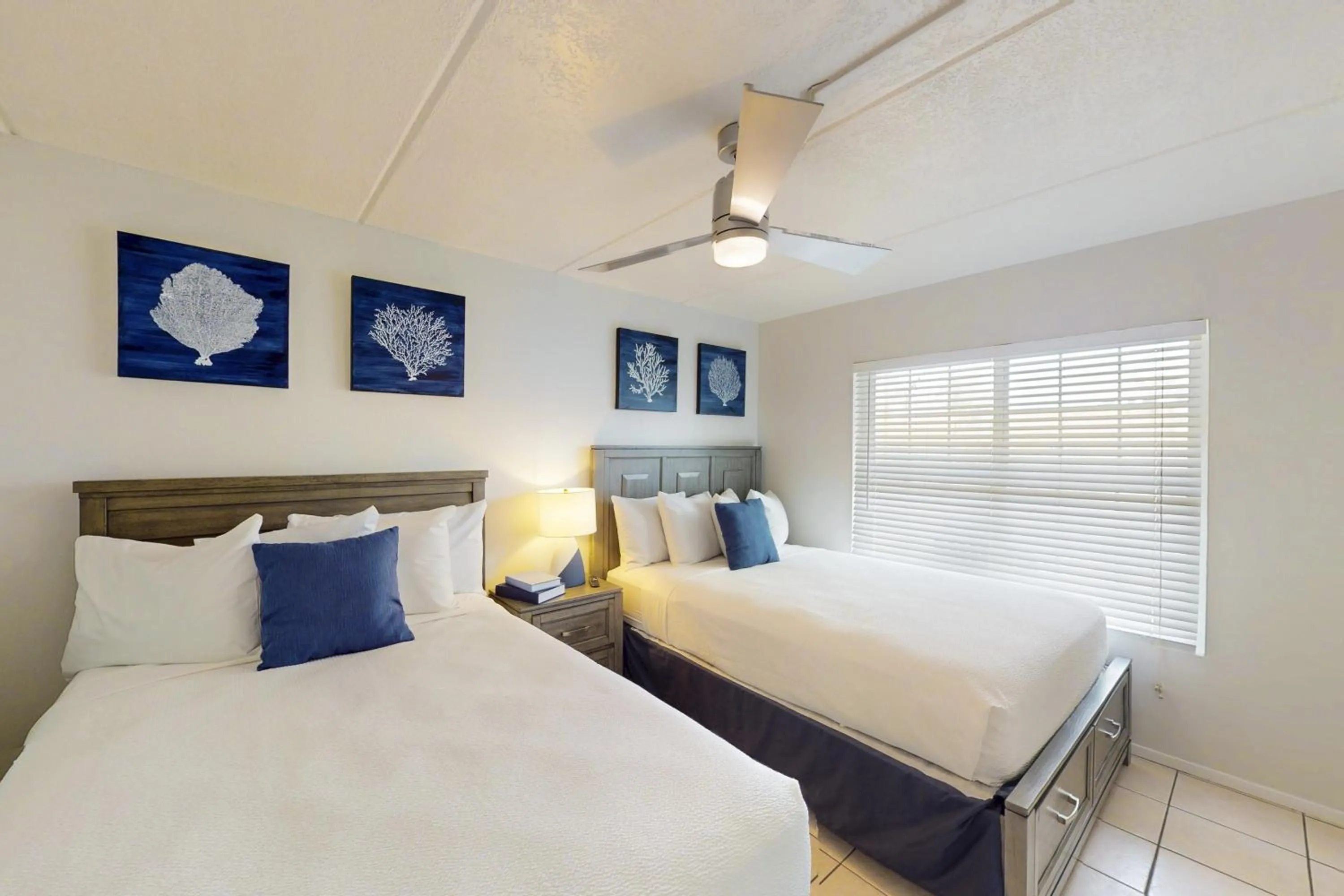 Bed in Fiesta Sol Condominiums