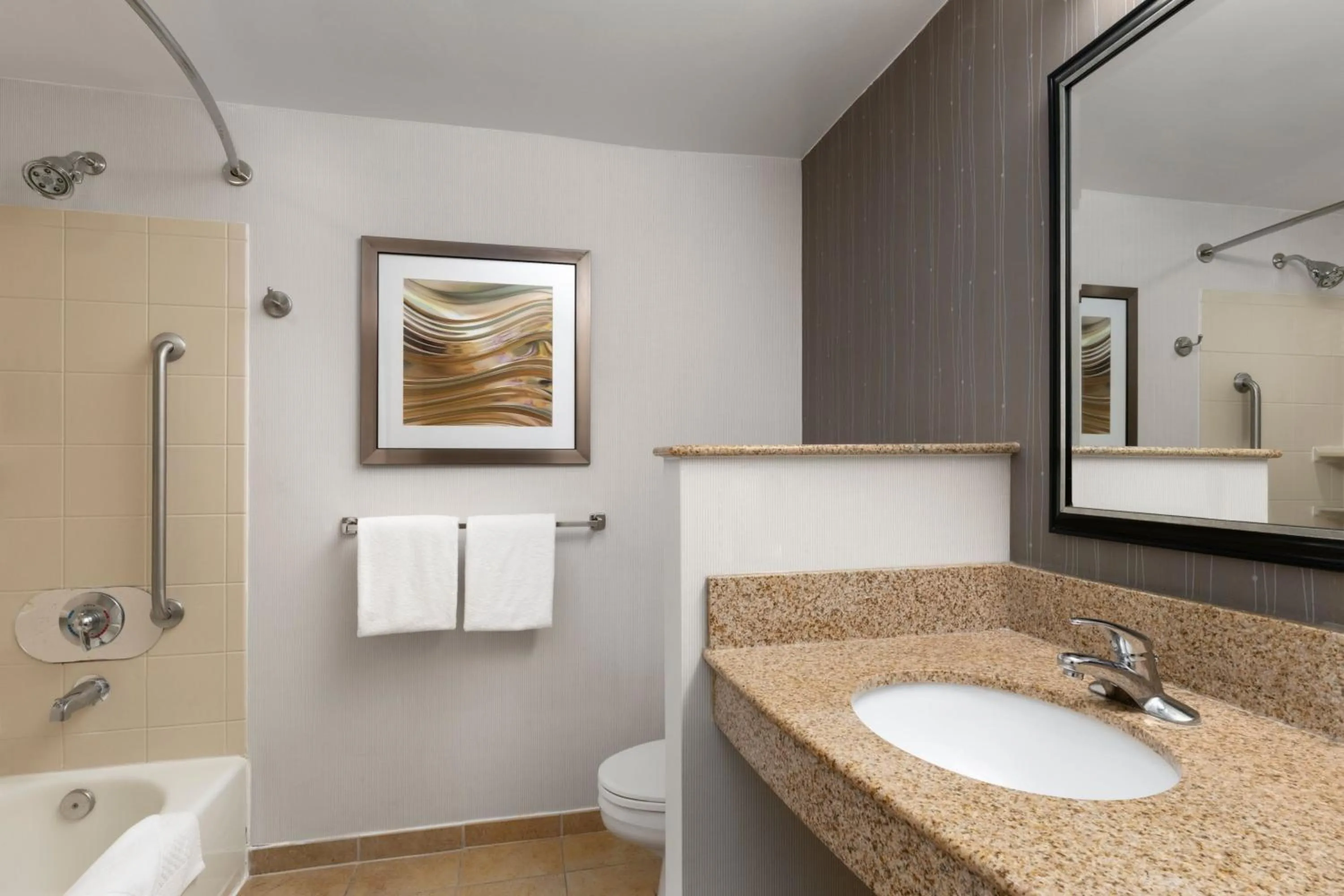 Bathroom in Courtyard Wall at Monmouth Shores Corporate Park