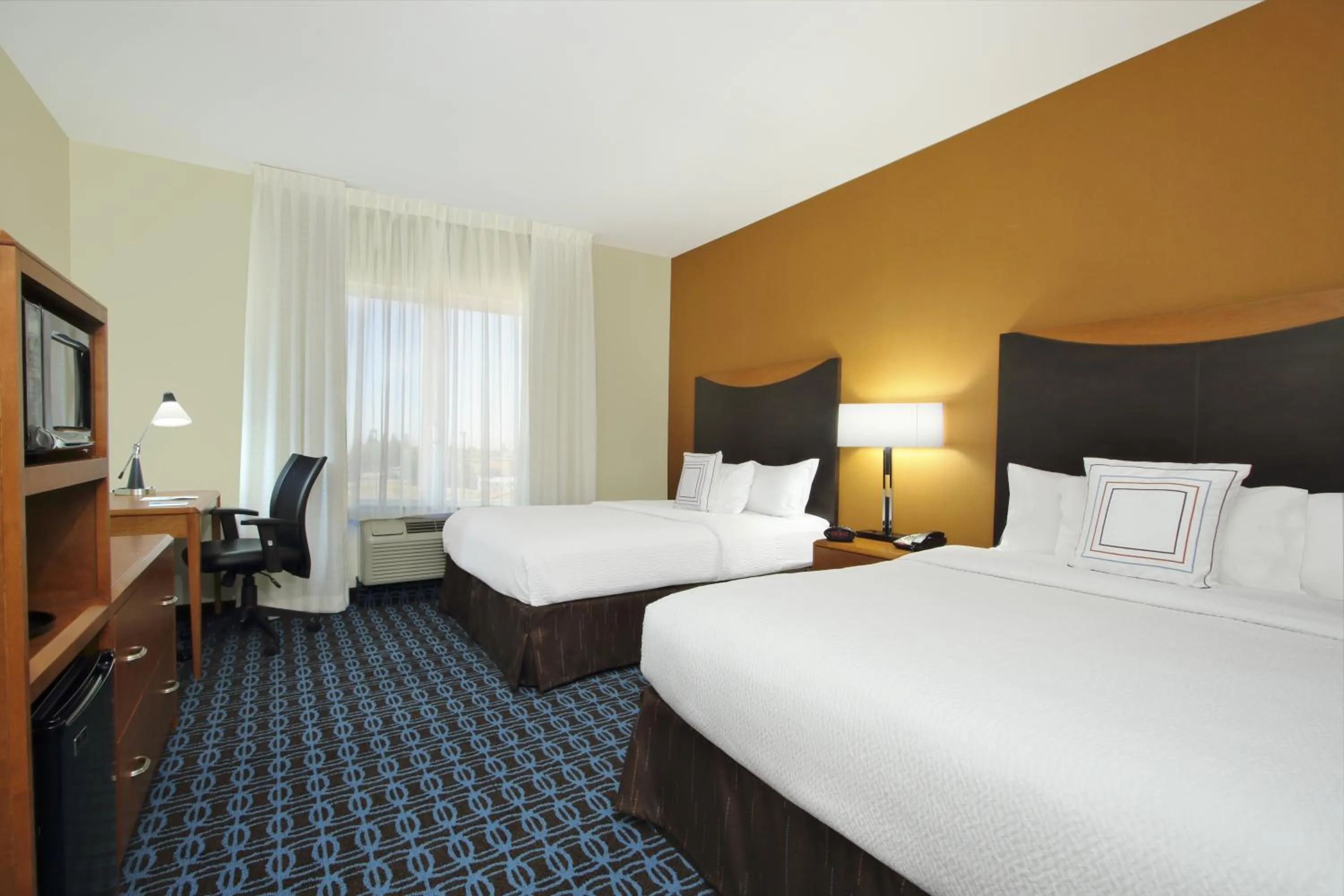 Bedroom, Bed in Fairfield Inn & Suites Fresno Clovis
