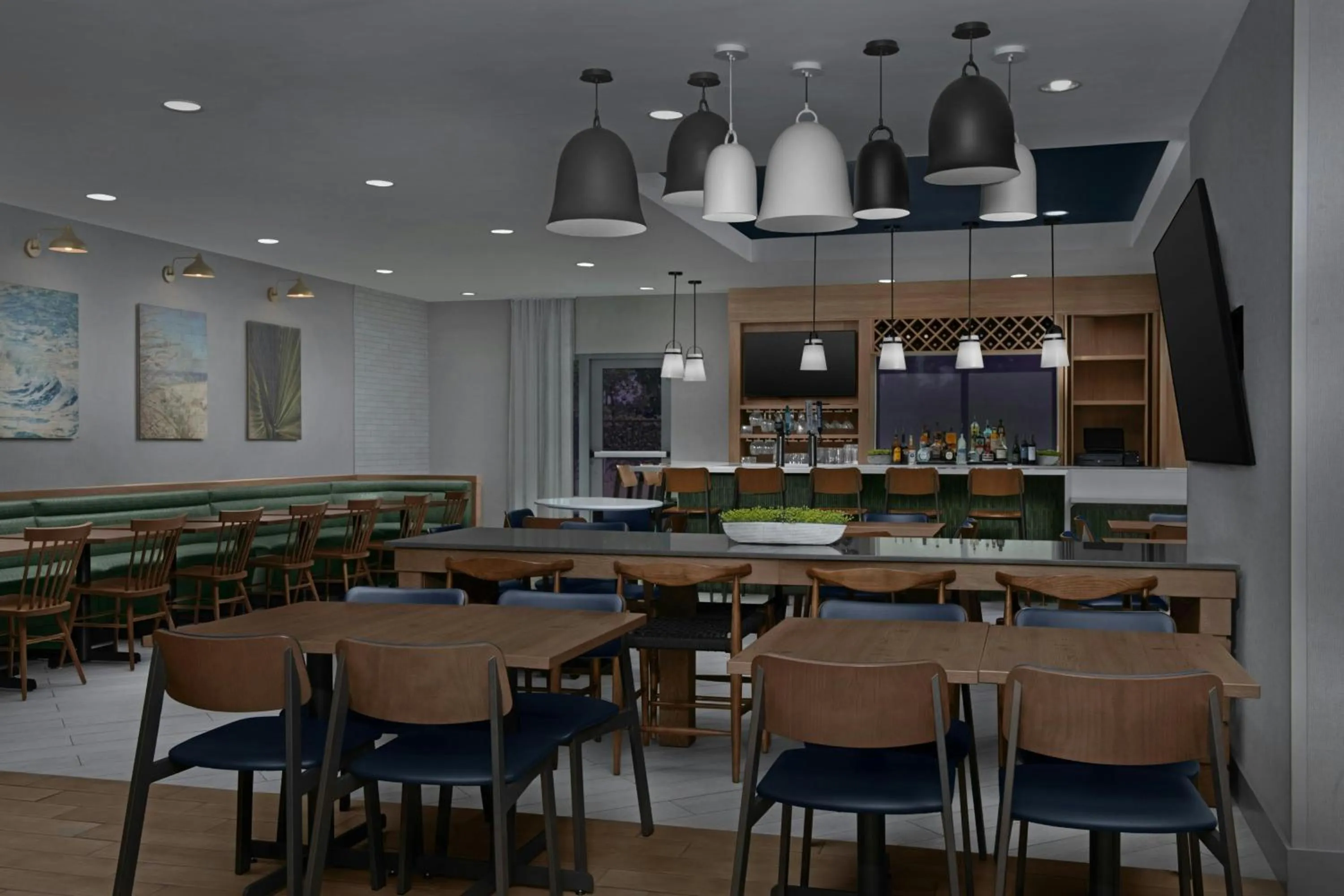 Lounge or bar in Fairfield Inn & Suites Fort Lauderdale Airport & Cruise Port