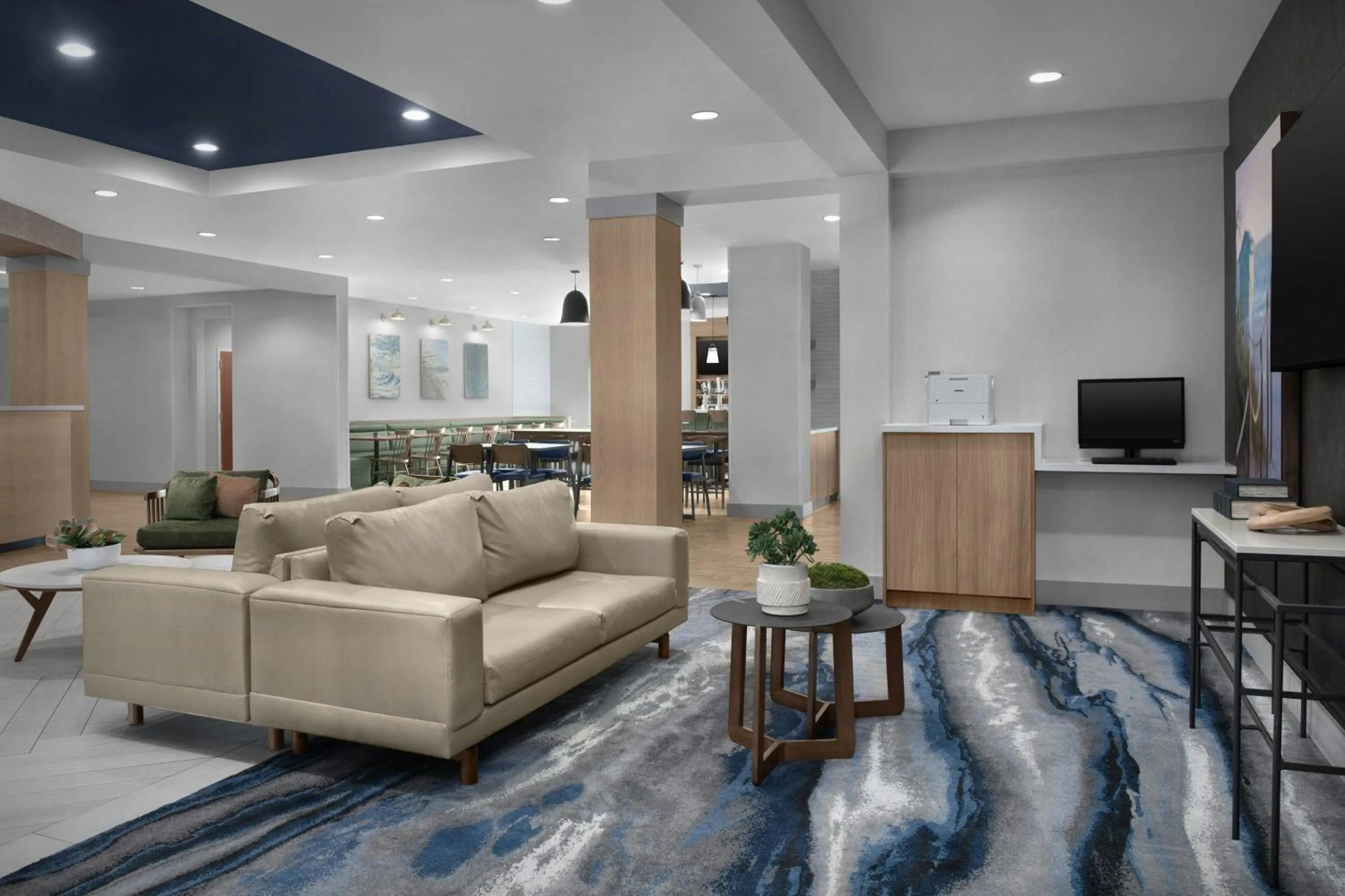 Lobby or reception in Fairfield Inn & Suites Fort Lauderdale Airport & Cruise Port