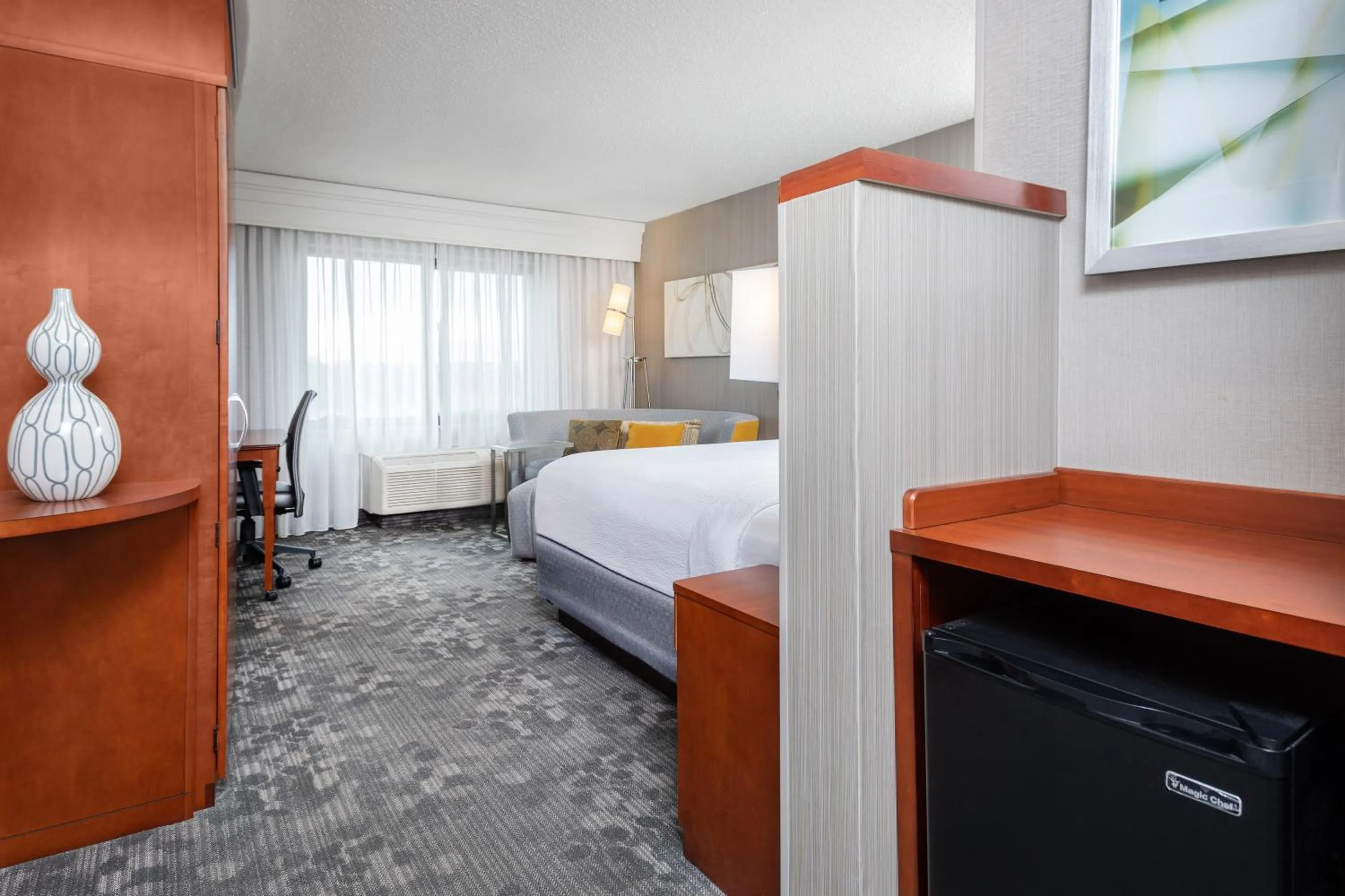 Bedroom, Bed in Courtyard By Marriott Sioux Falls