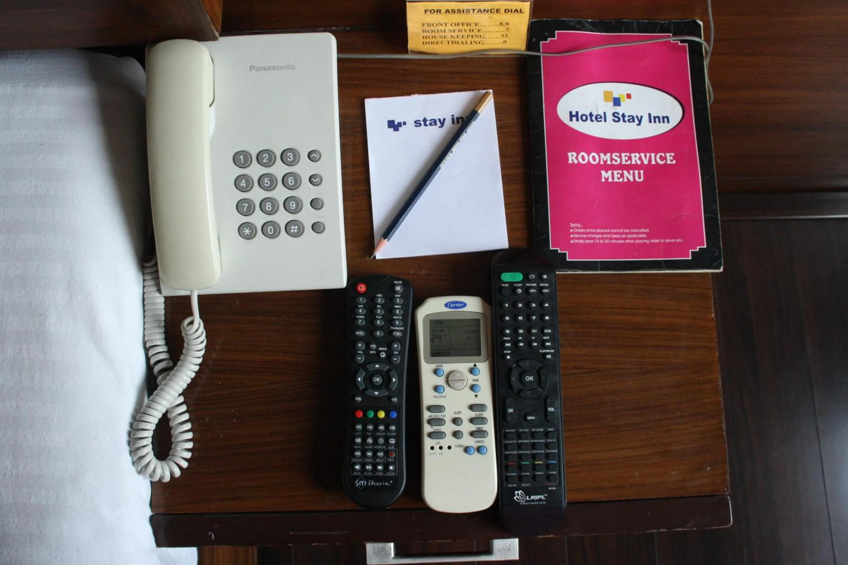 Area and facilities in Hotel Stay Inn