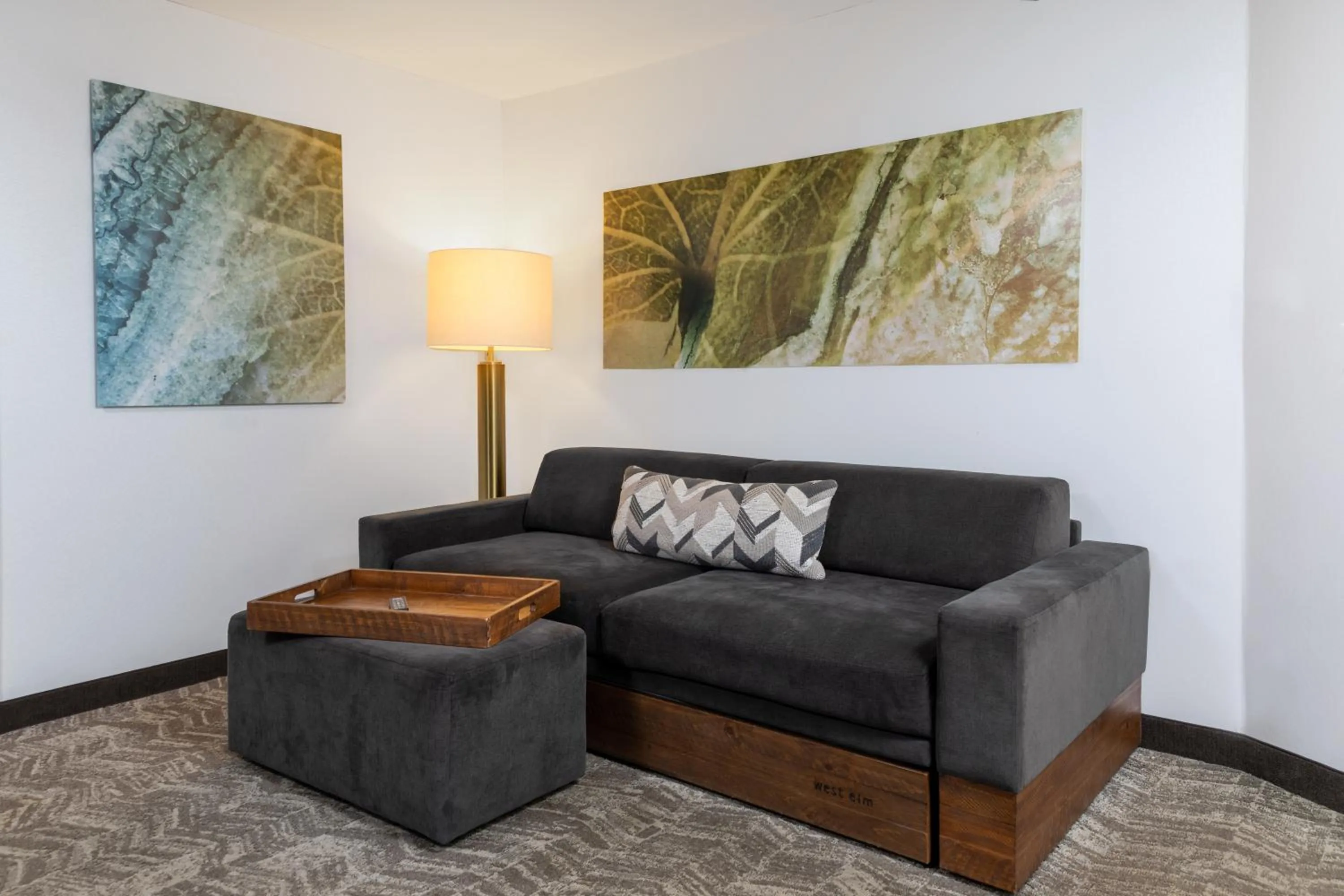 Living room in SpringHill Suites by Marriott Sioux Falls
