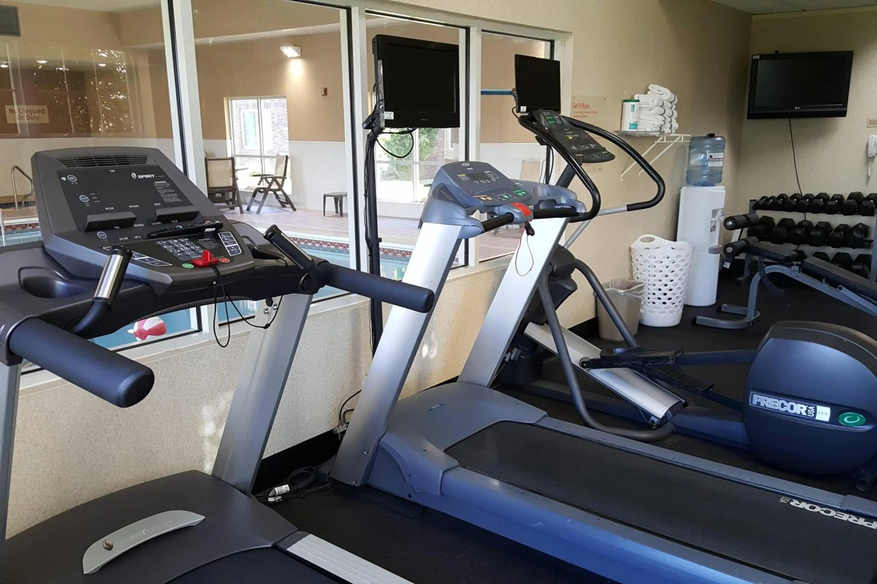 Fitness centre/facilities in TownePlace Suites Sioux Falls