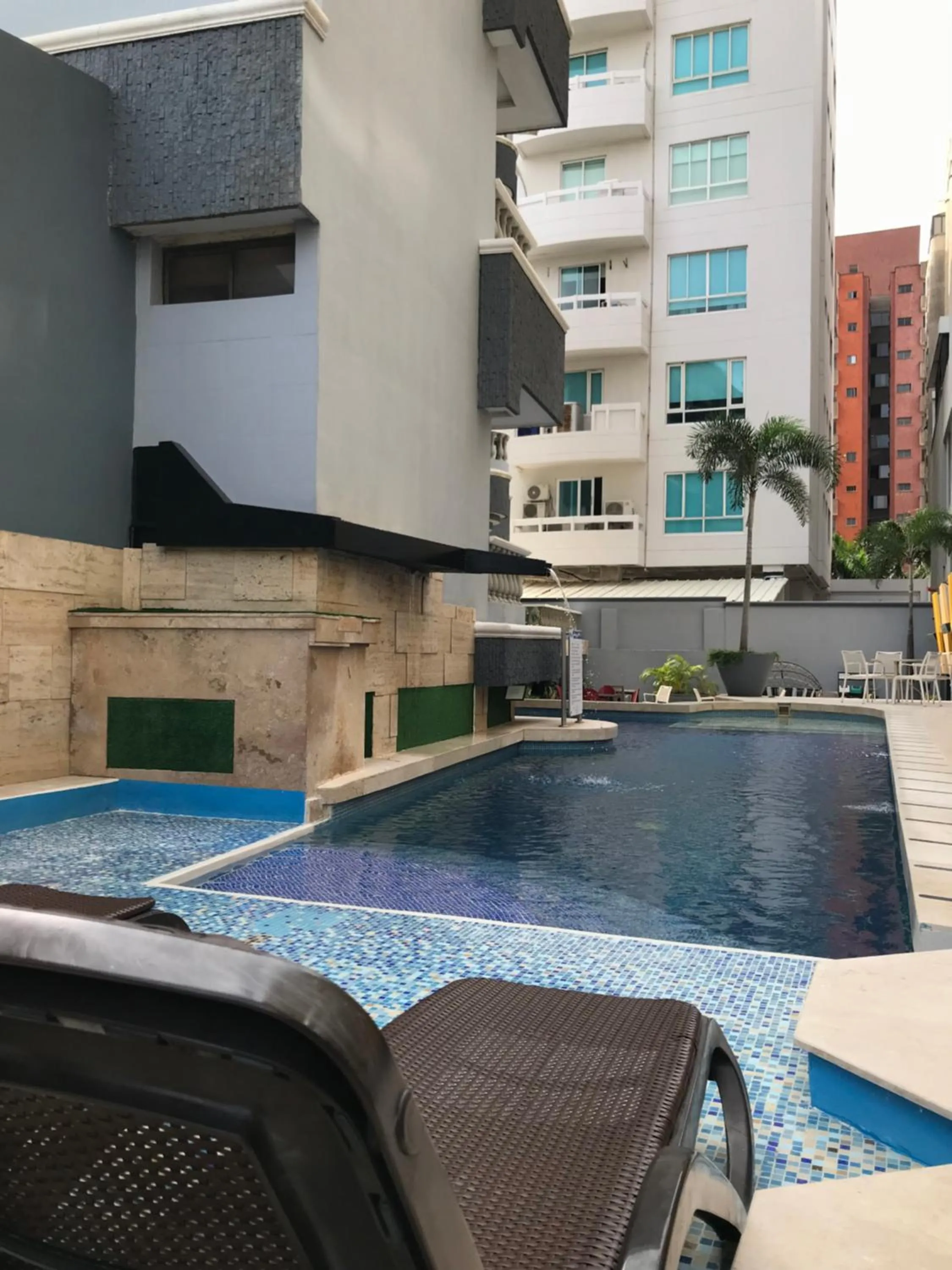 Swimming pool in Hotel American Golf