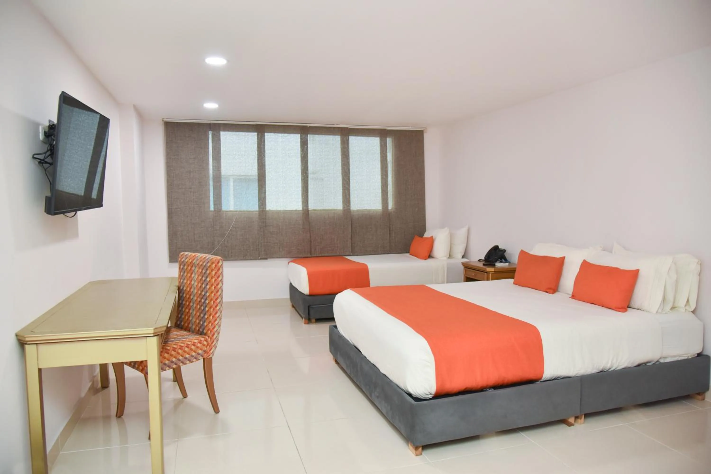 Bed in Hotel American Golf