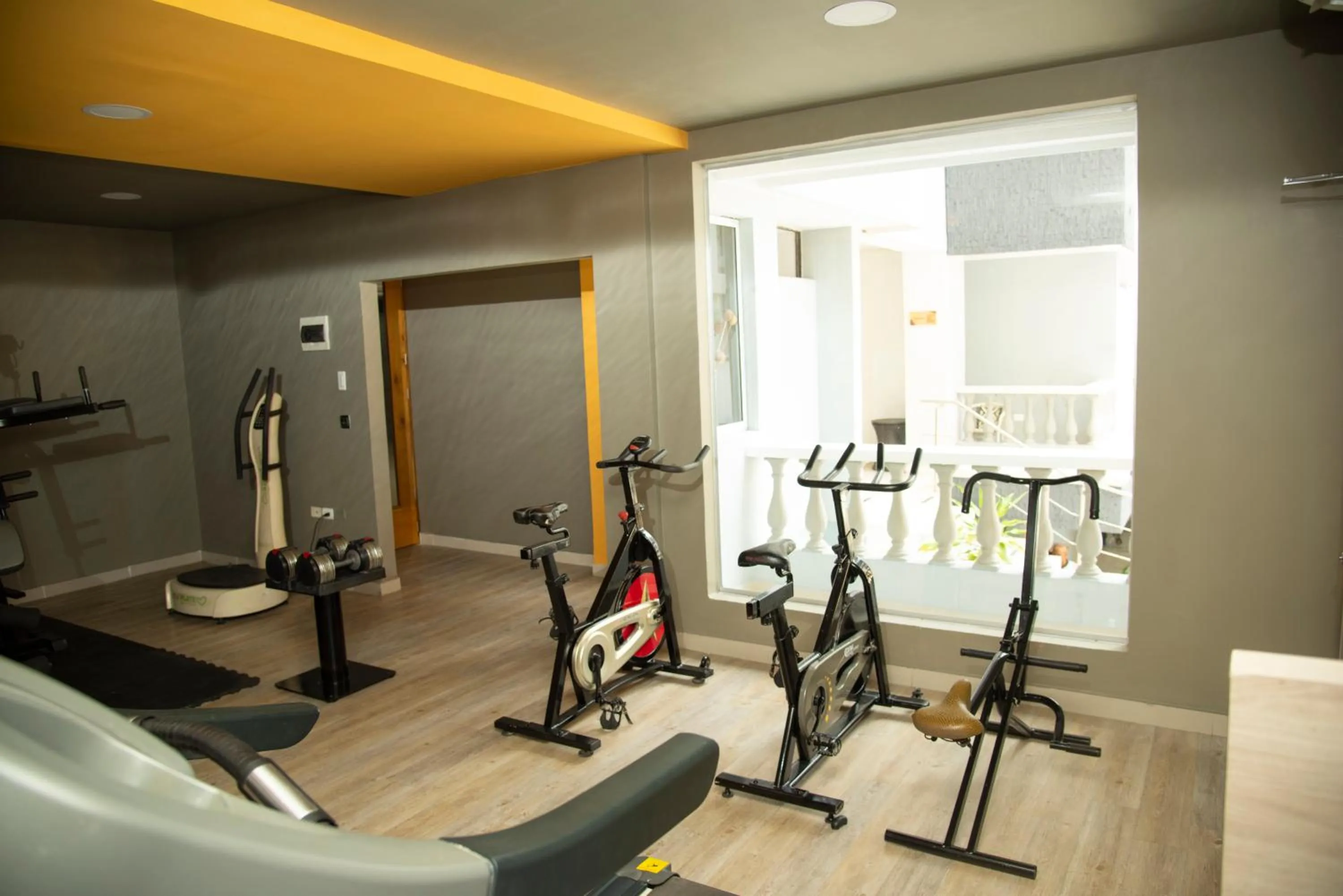 Fitness centre/facilities in Hotel American Golf
