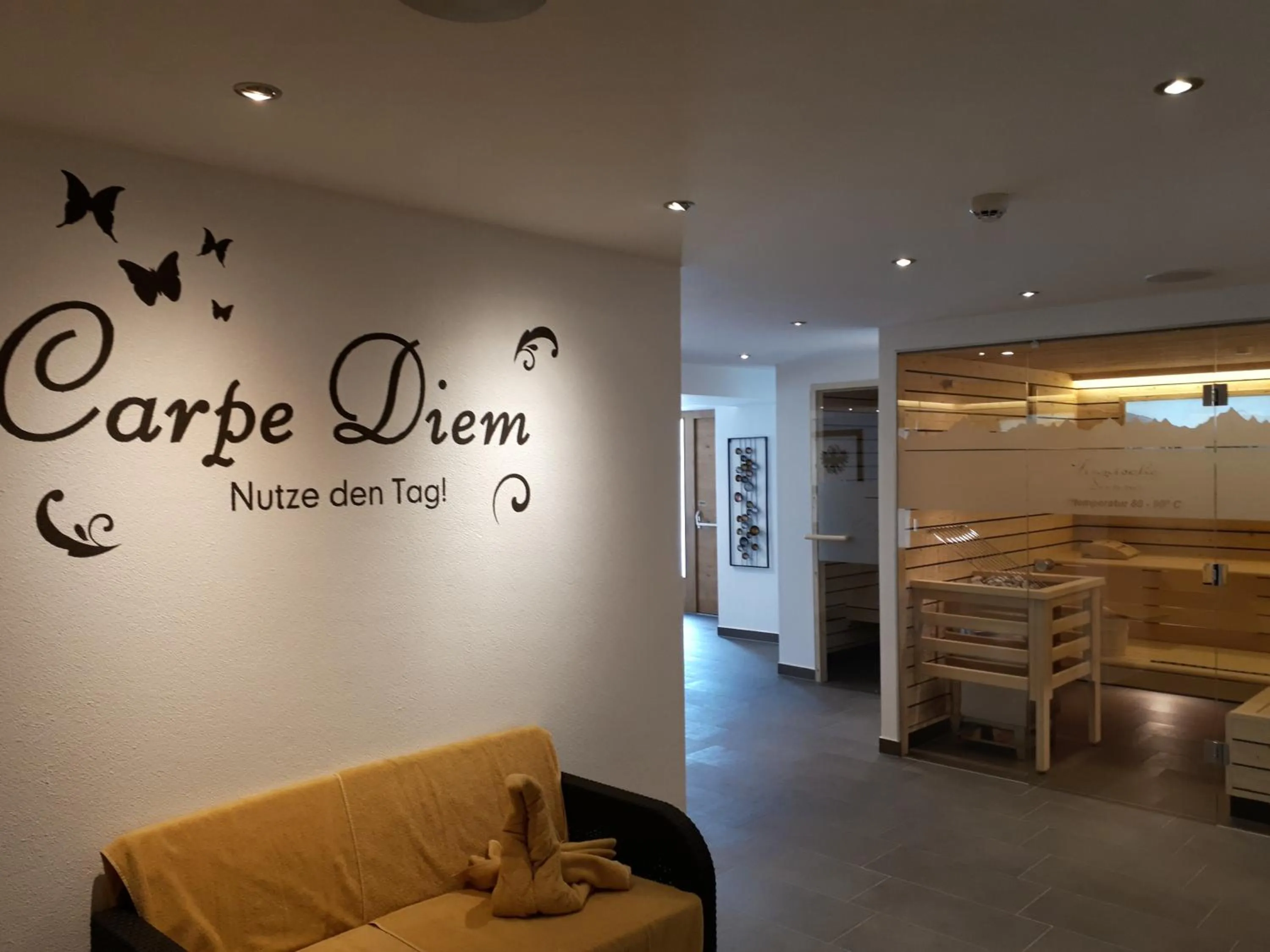 Sauna in Apartment Sonnwend