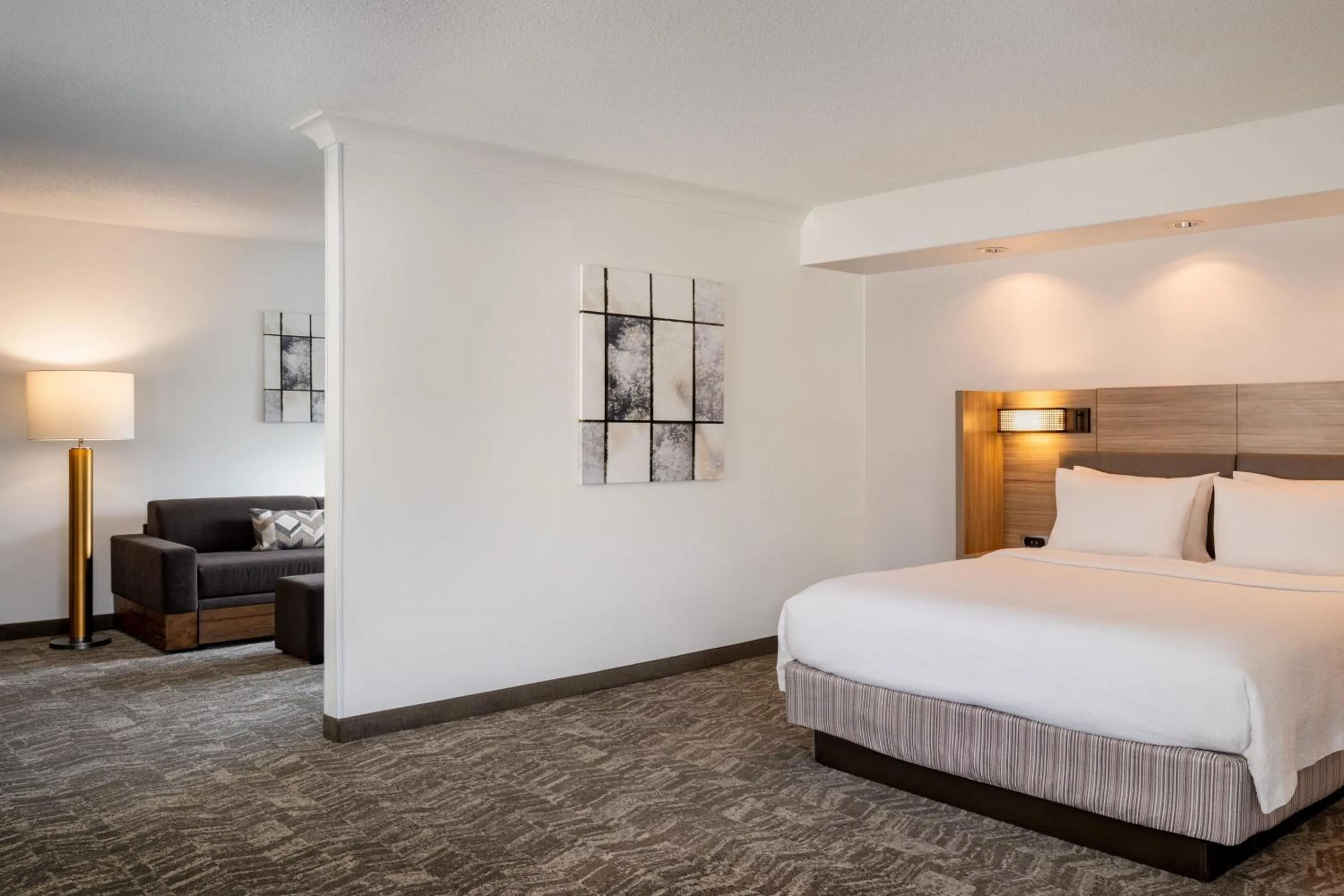 Photo of the whole room, Bed in SpringHill Suites Gainesville