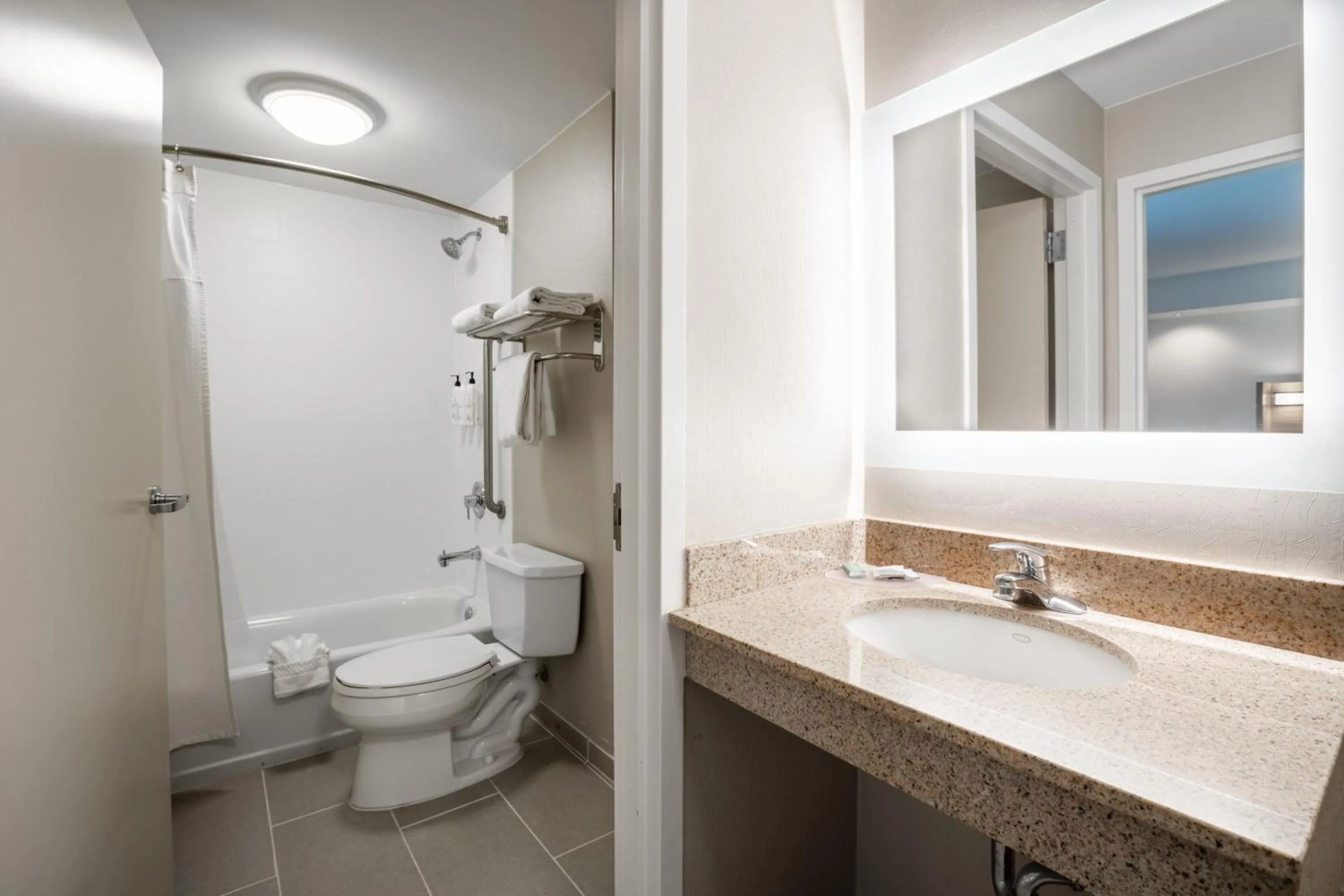 Photo of the whole room in SpringHill Suites Gainesville