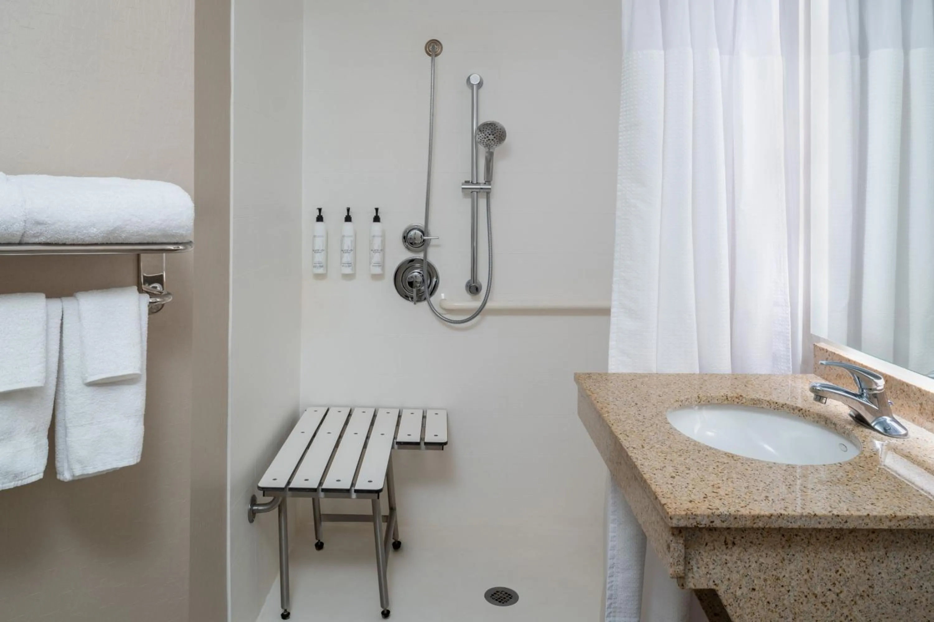 Bathroom in SpringHill Suites Gainesville