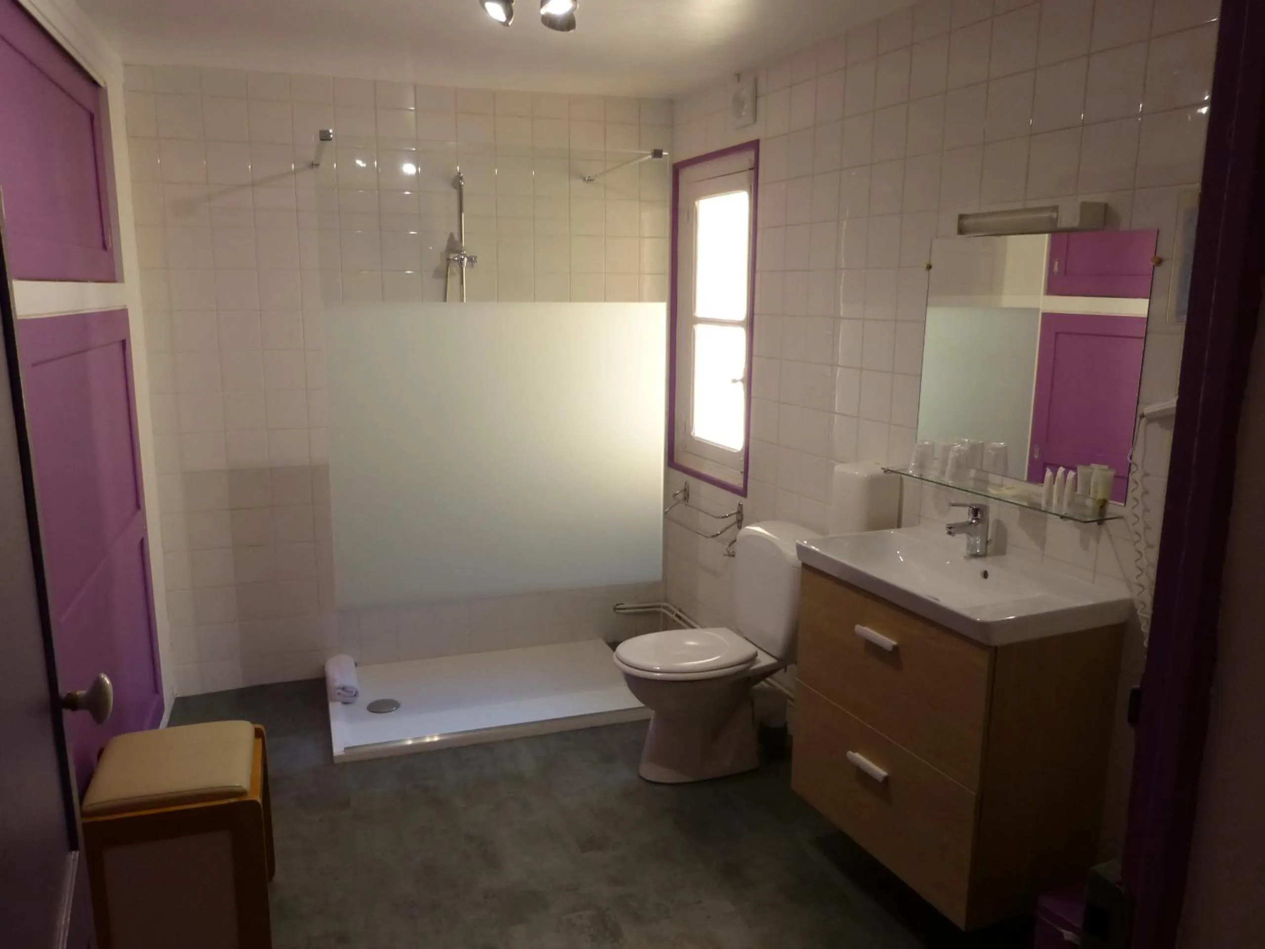 Bathroom in Hotel des Alpes