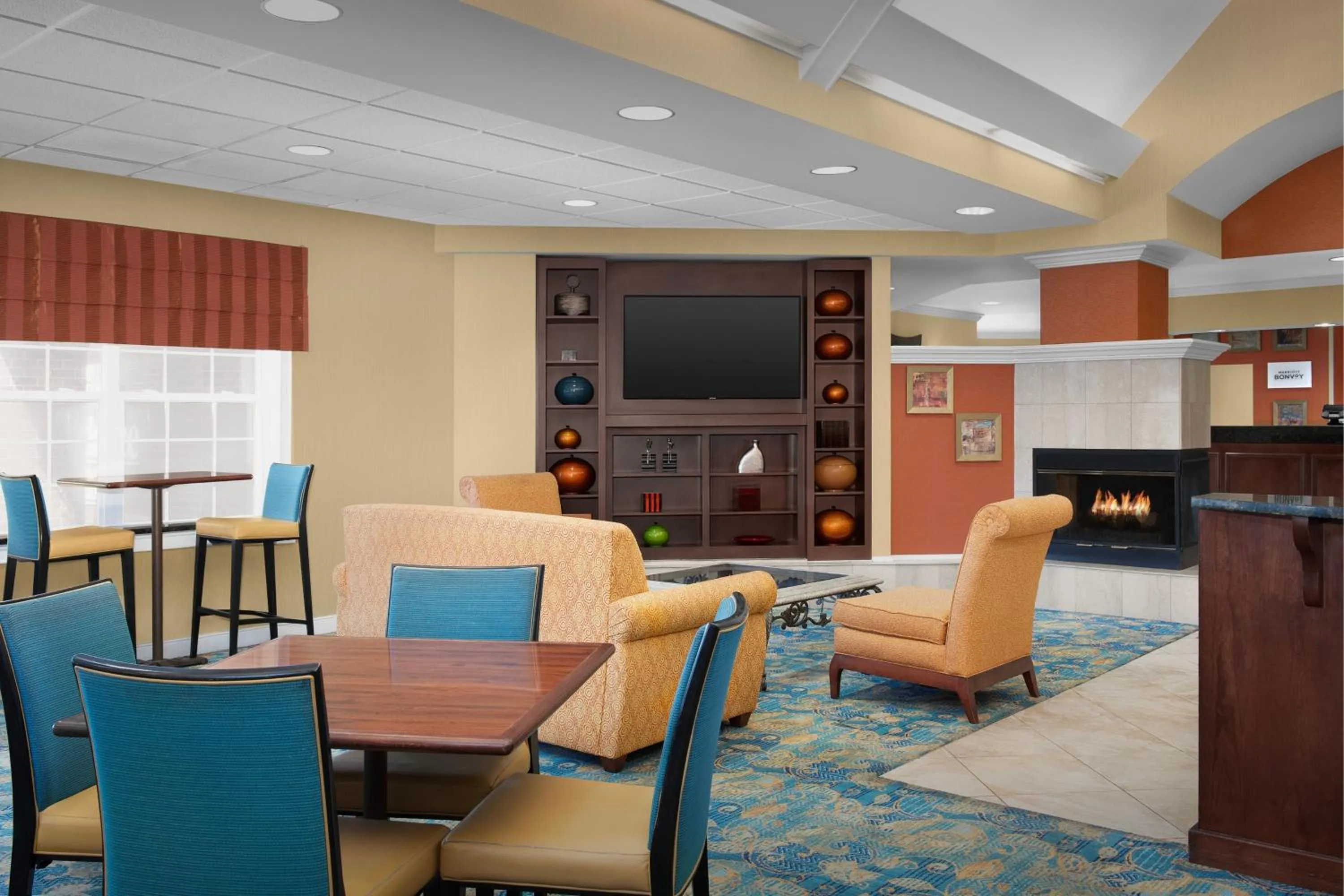 Lobby or reception in Residence Inn Spokane East Valley