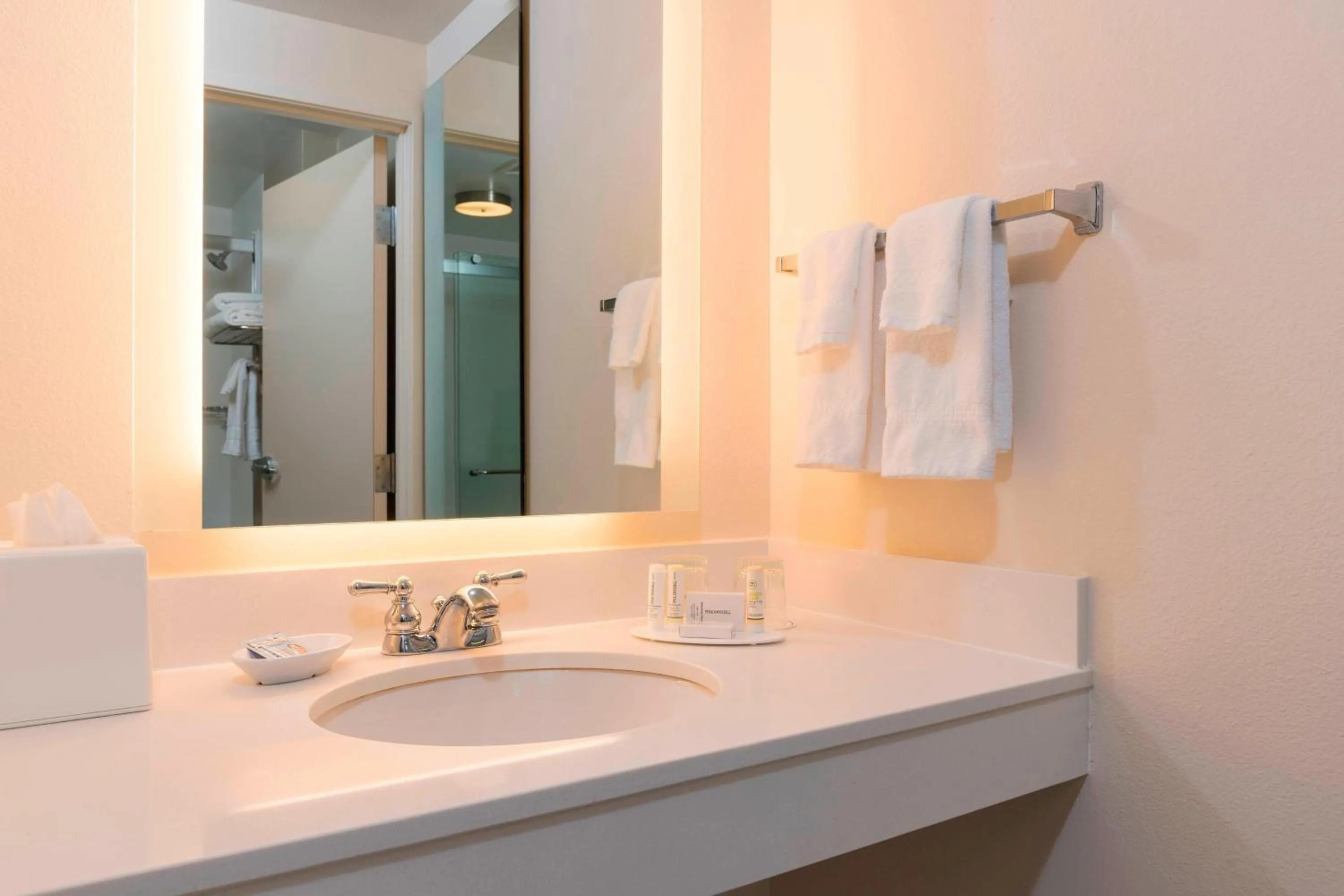 Bathroom in SpringHill Suites Grand Rapids North