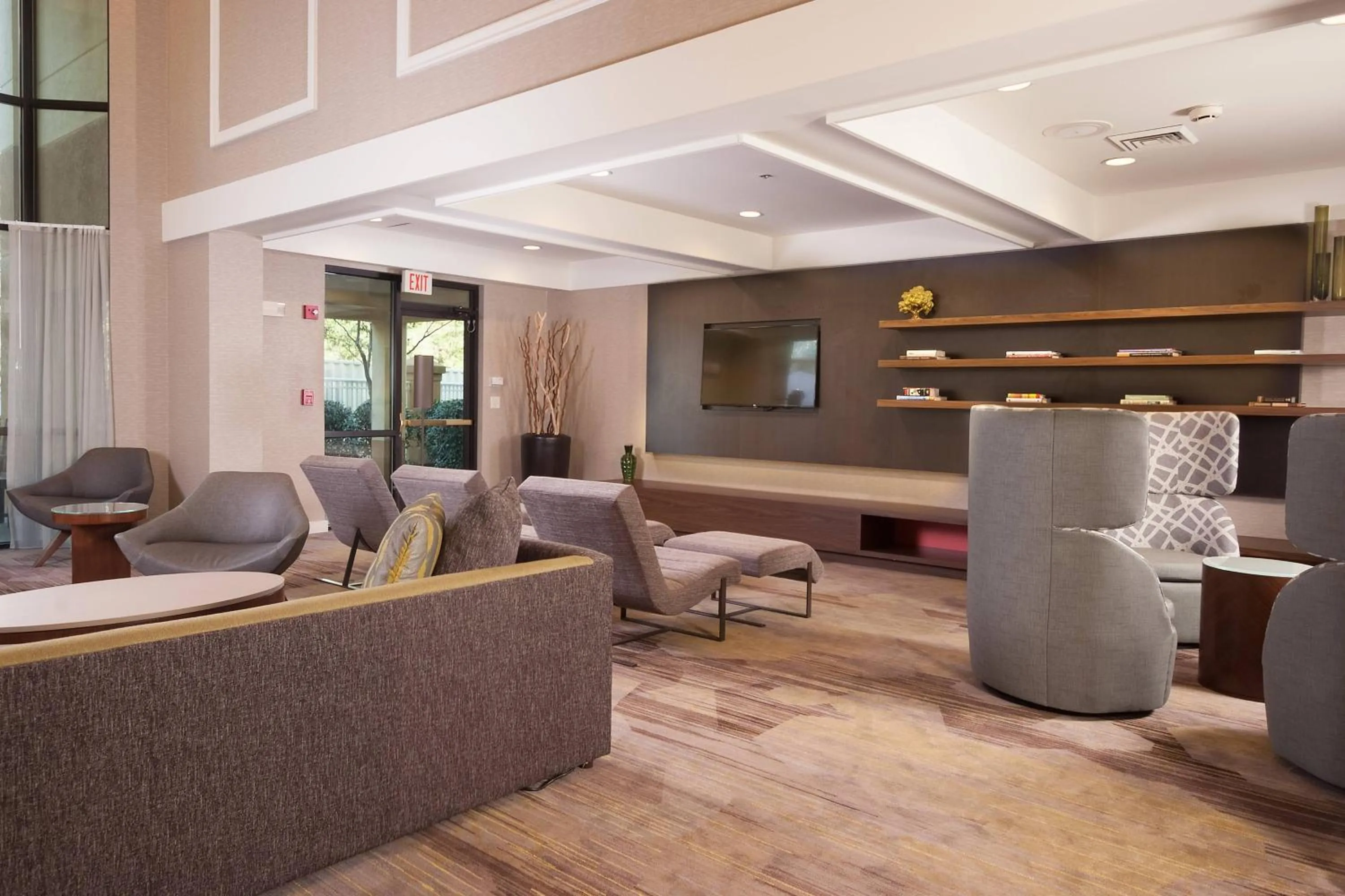 Lobby or reception in Courtyard Greenville-Spartanburg Airport