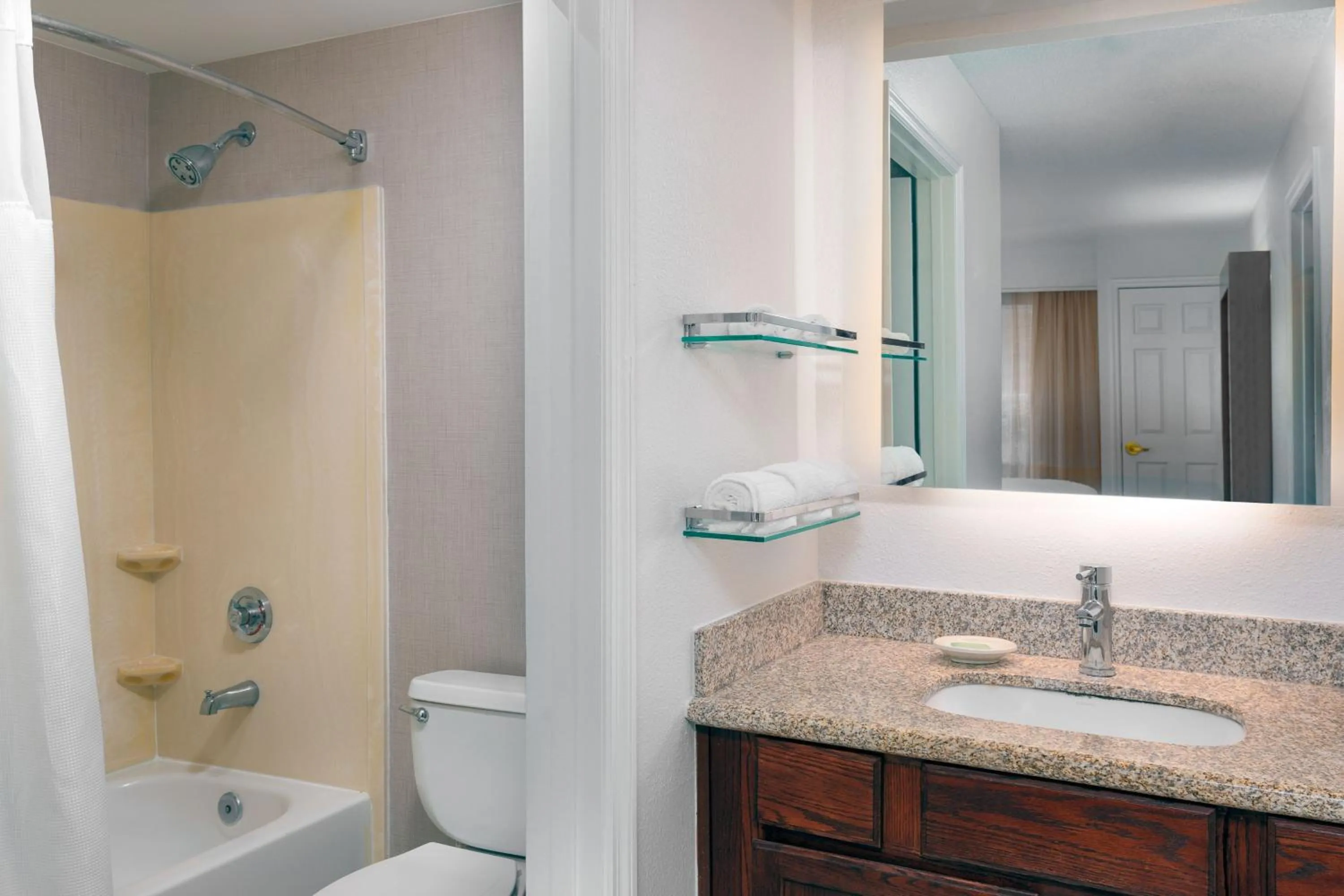 Bathroom in Residence Inn Greenville-Spartanburg Airport