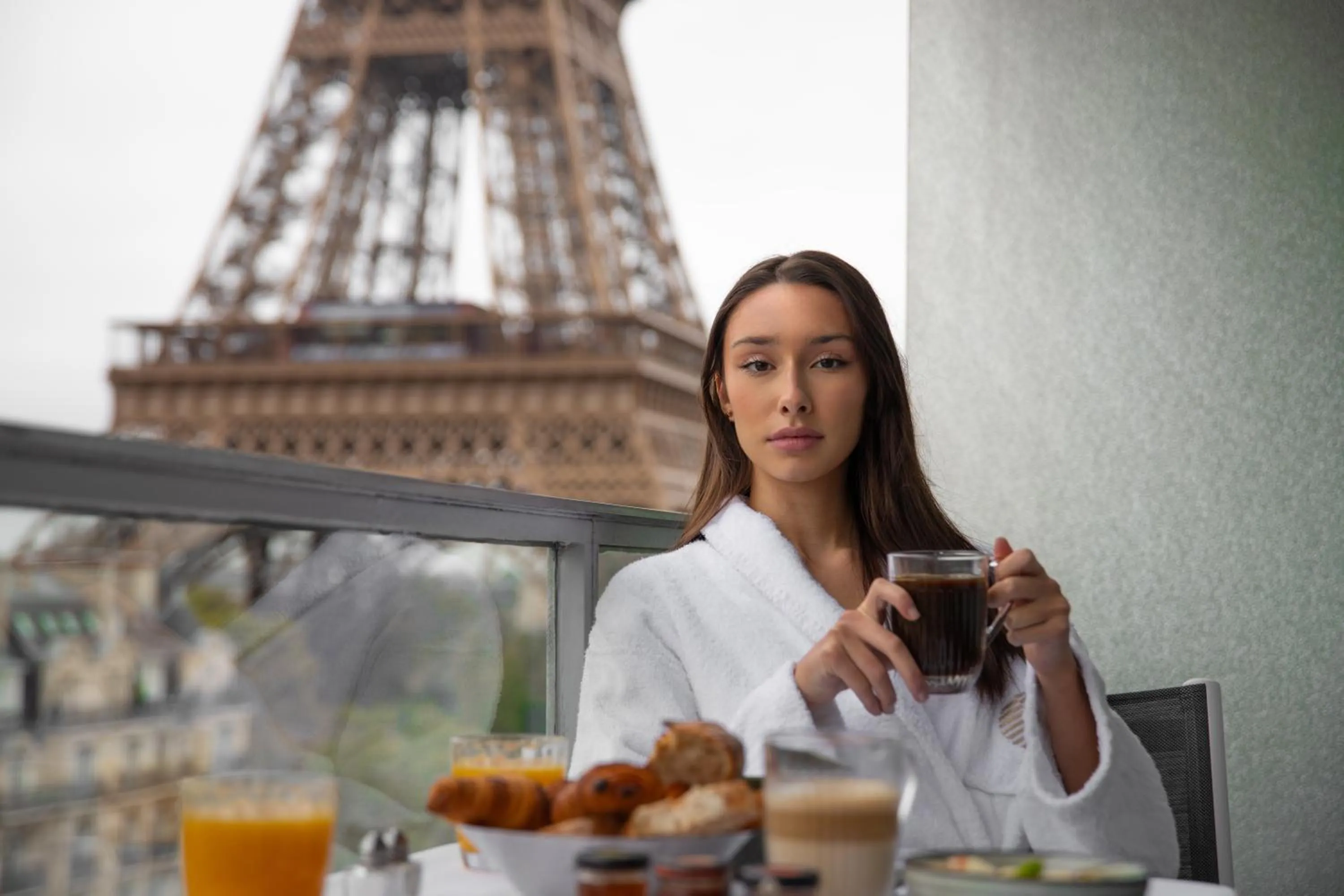 Balcony/Terrace in Pullman Paris Tour Eiffel
