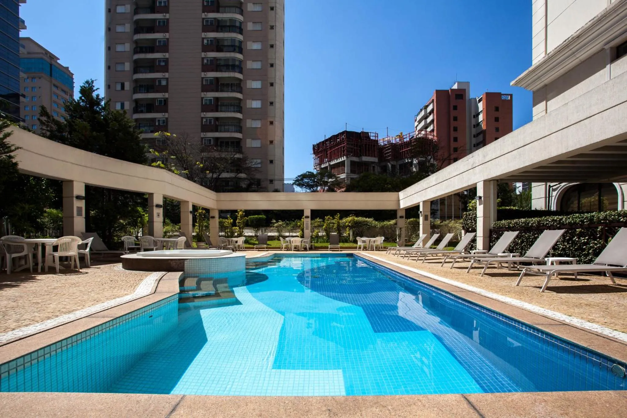 Swimming pool in The World Hotels - Vila Olímpia