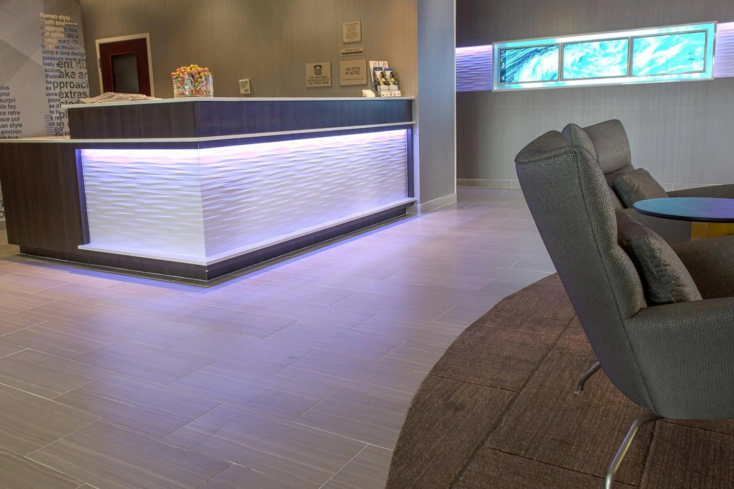 Lobby or reception in SpringHill Suites Houston Pearland