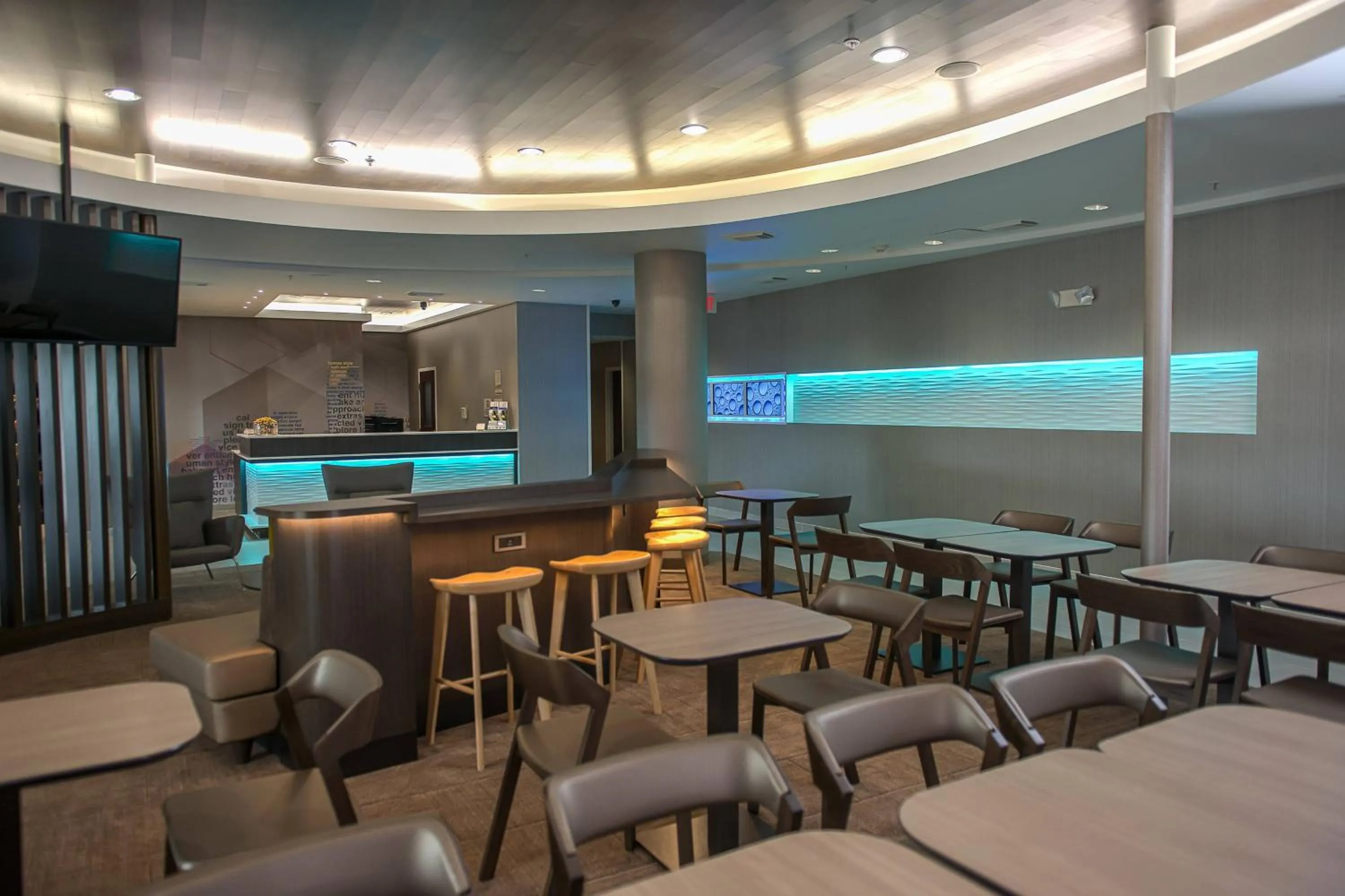 Lobby or reception in SpringHill Suites Houston Pearland