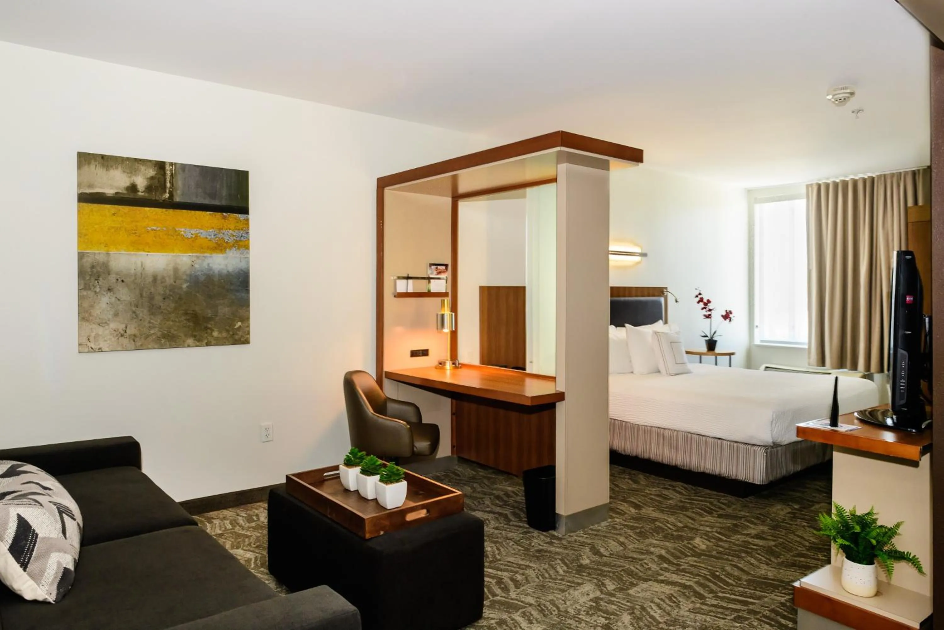 Bedroom, Bed in SpringHill Suites Houston NASA/Seabrook