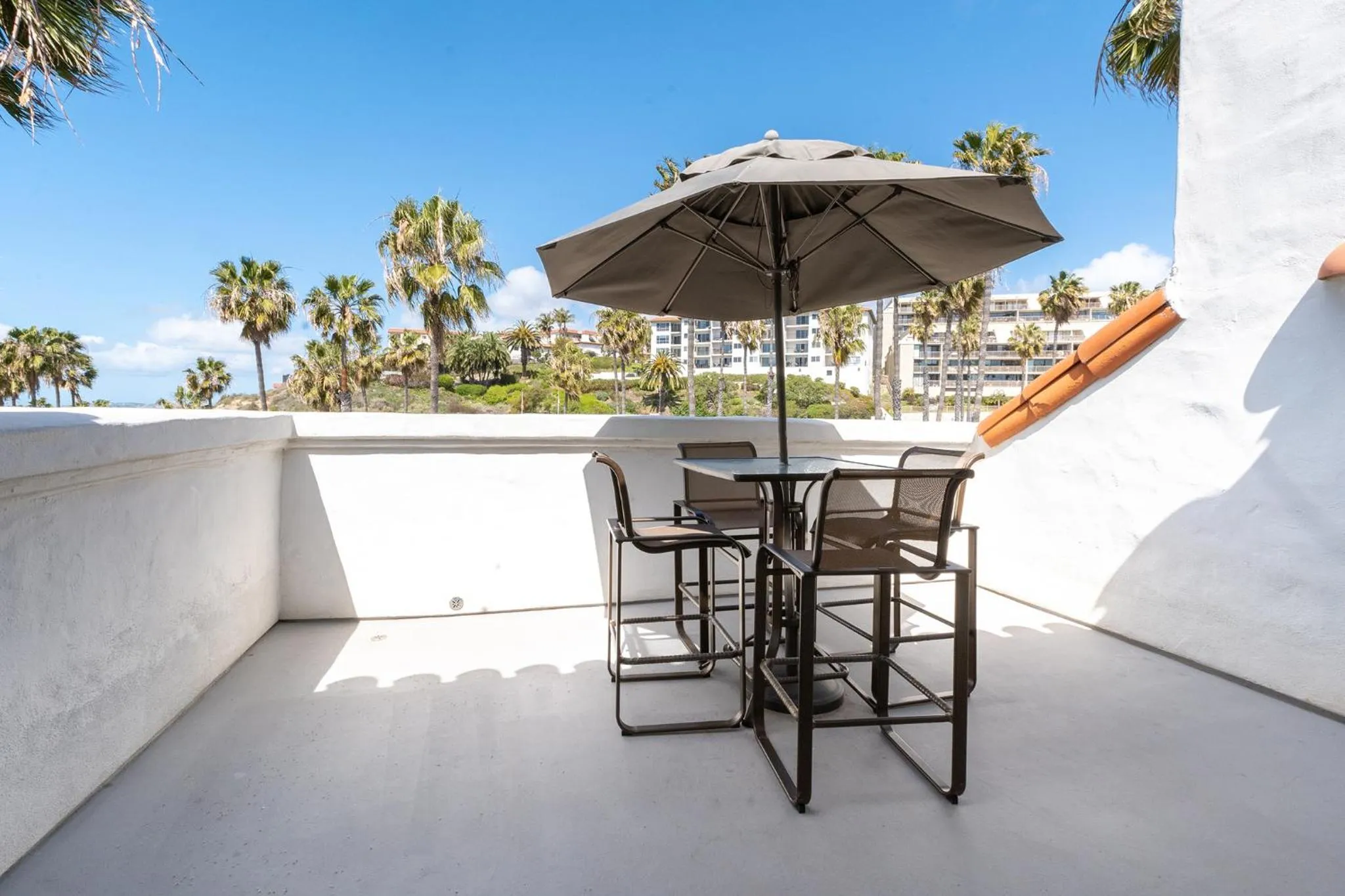Patio in San Clemente Cove Resort