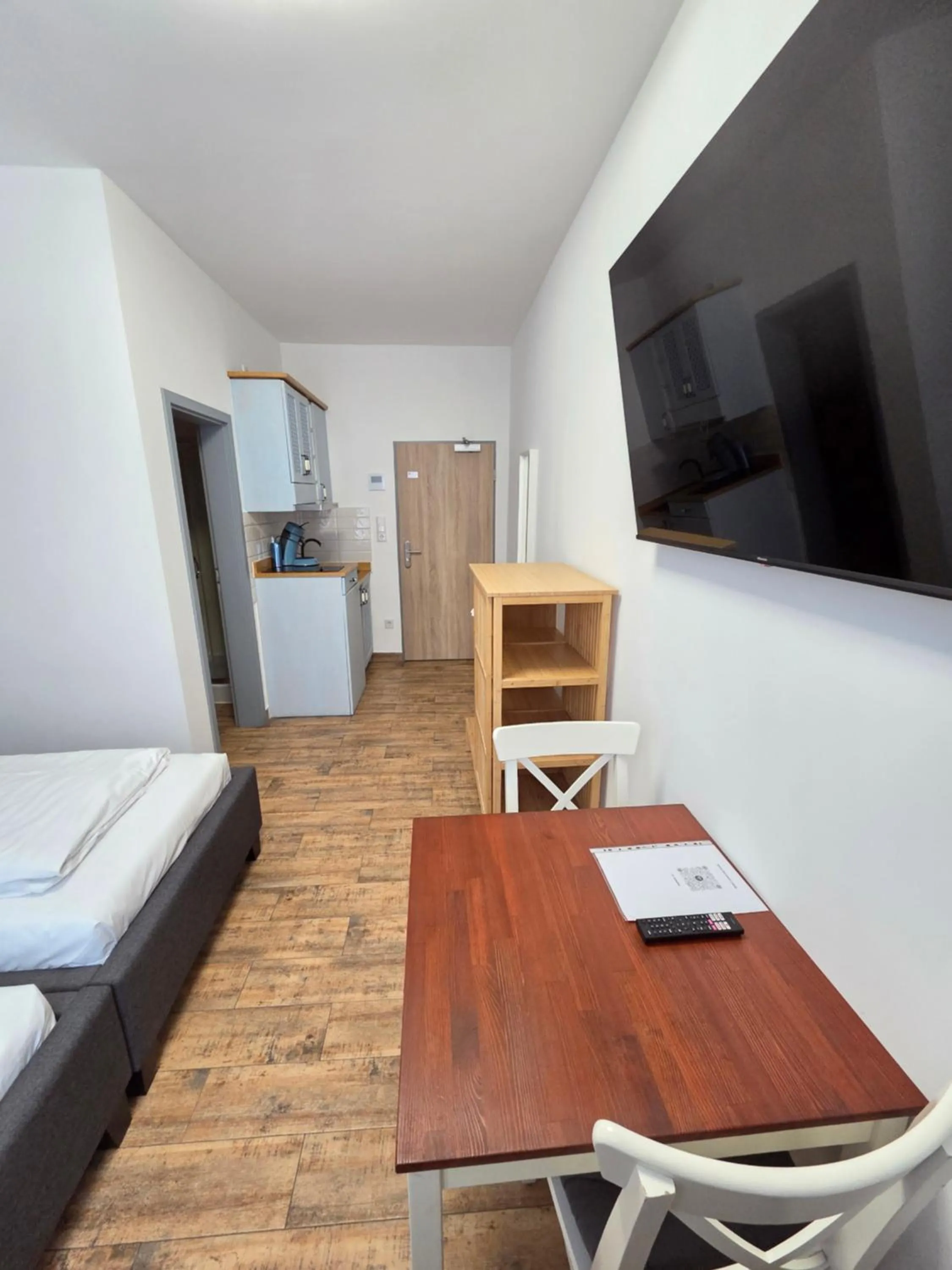 Decorative detail, Bed in Marcel Apartments Leipzig