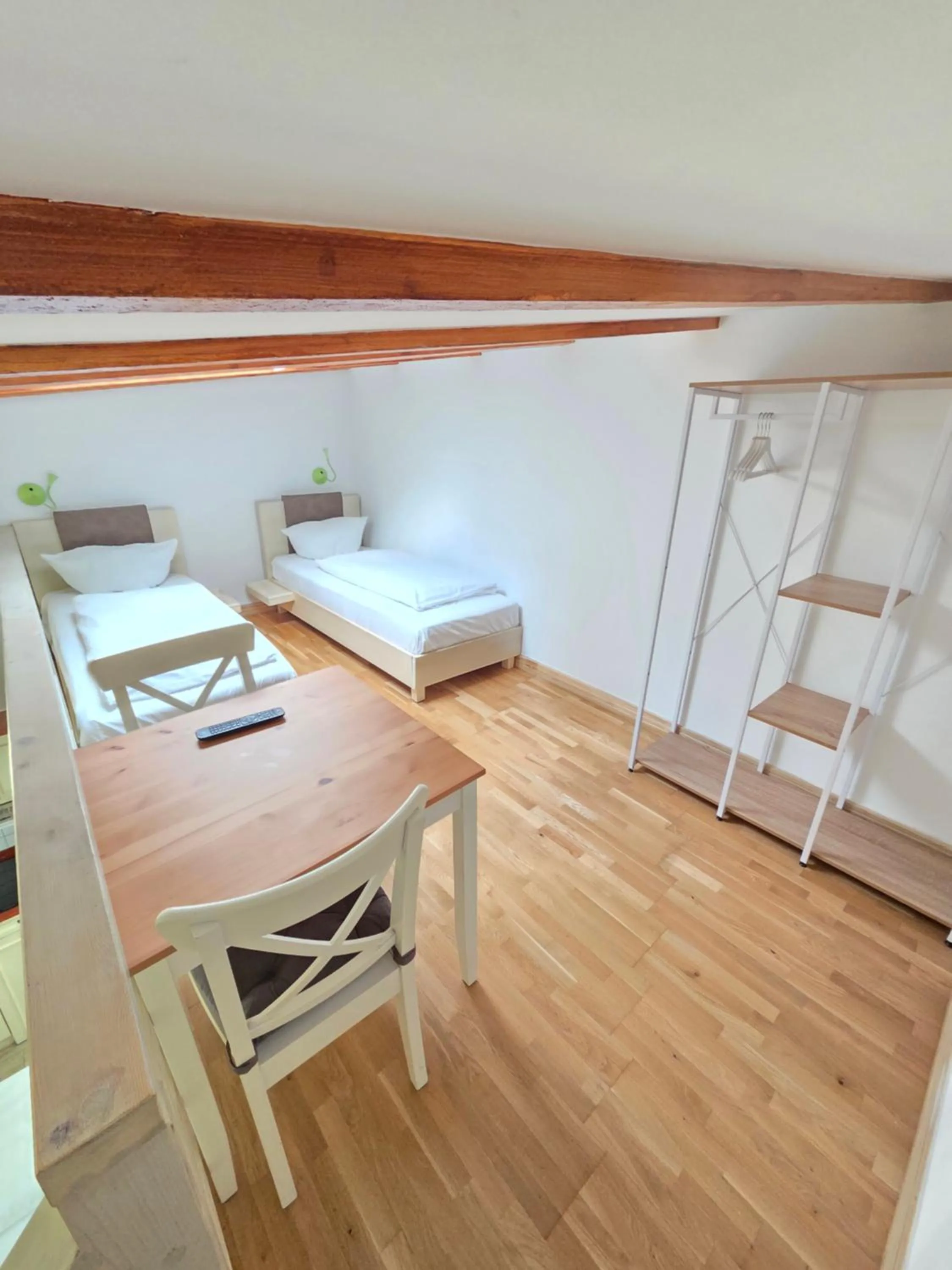 Bed in Marcel Apartments Leipzig