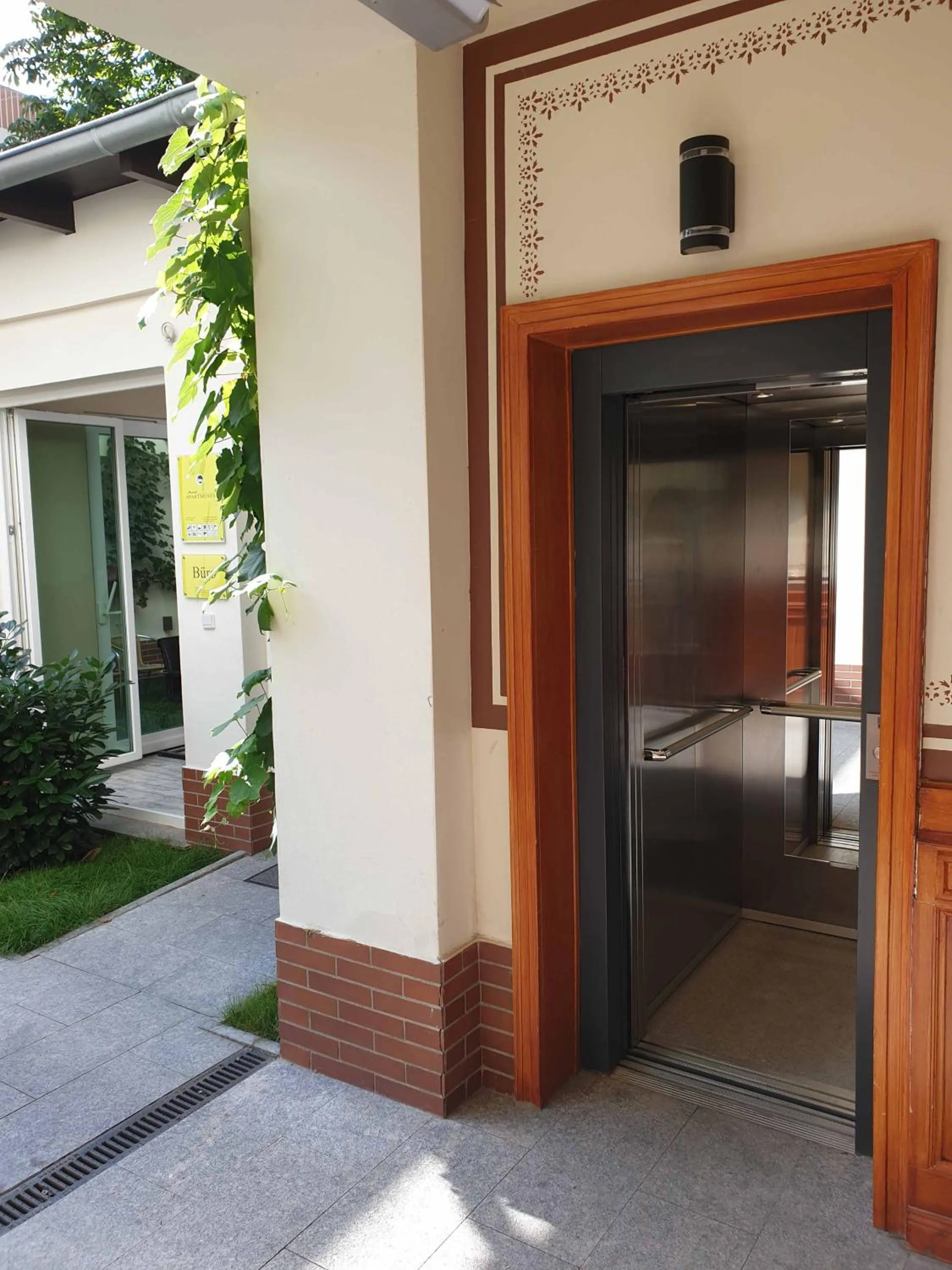 Property building in Marcel Apartments Leipzig