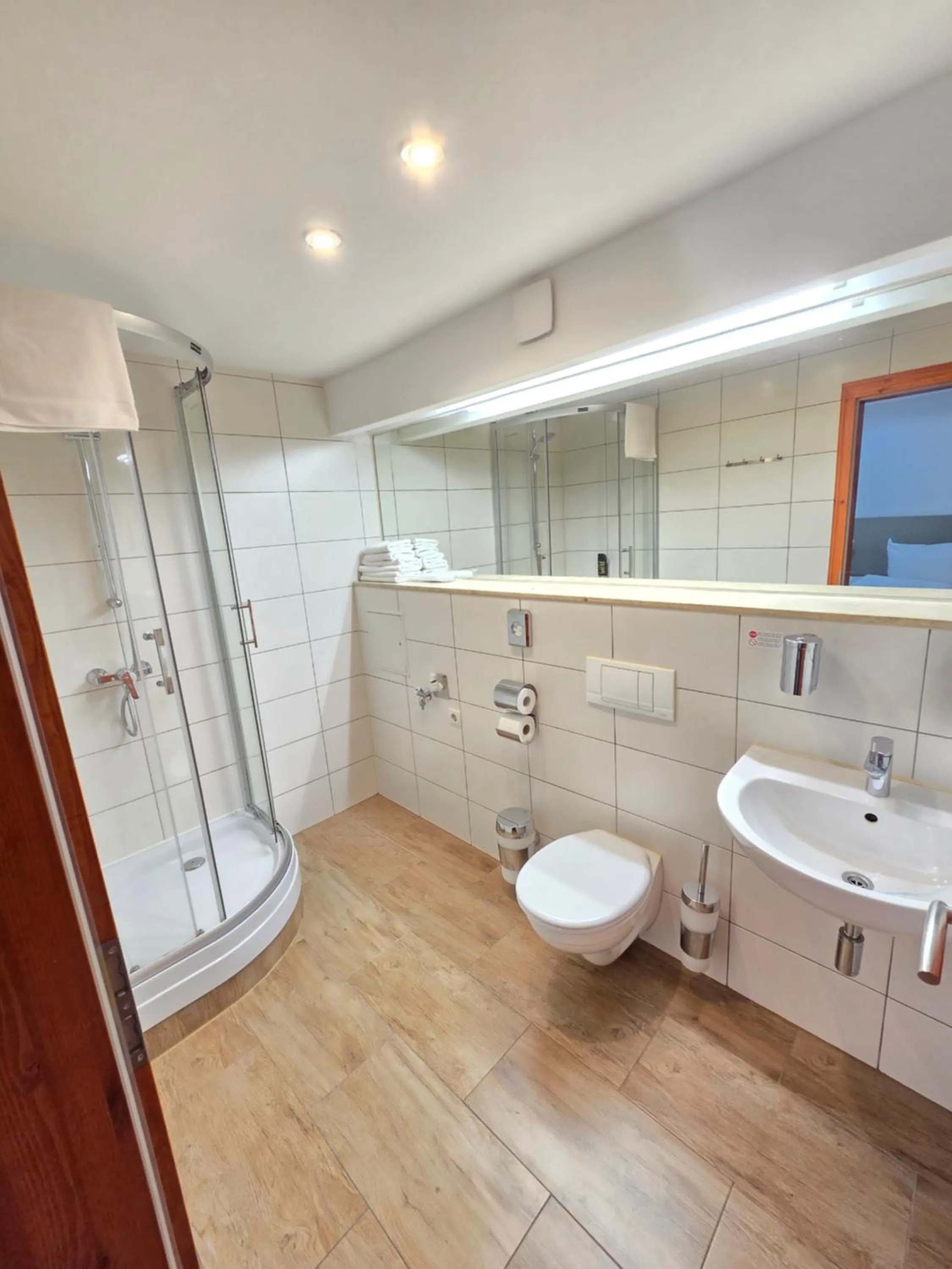 Toilet in Marcel Apartments Leipzig